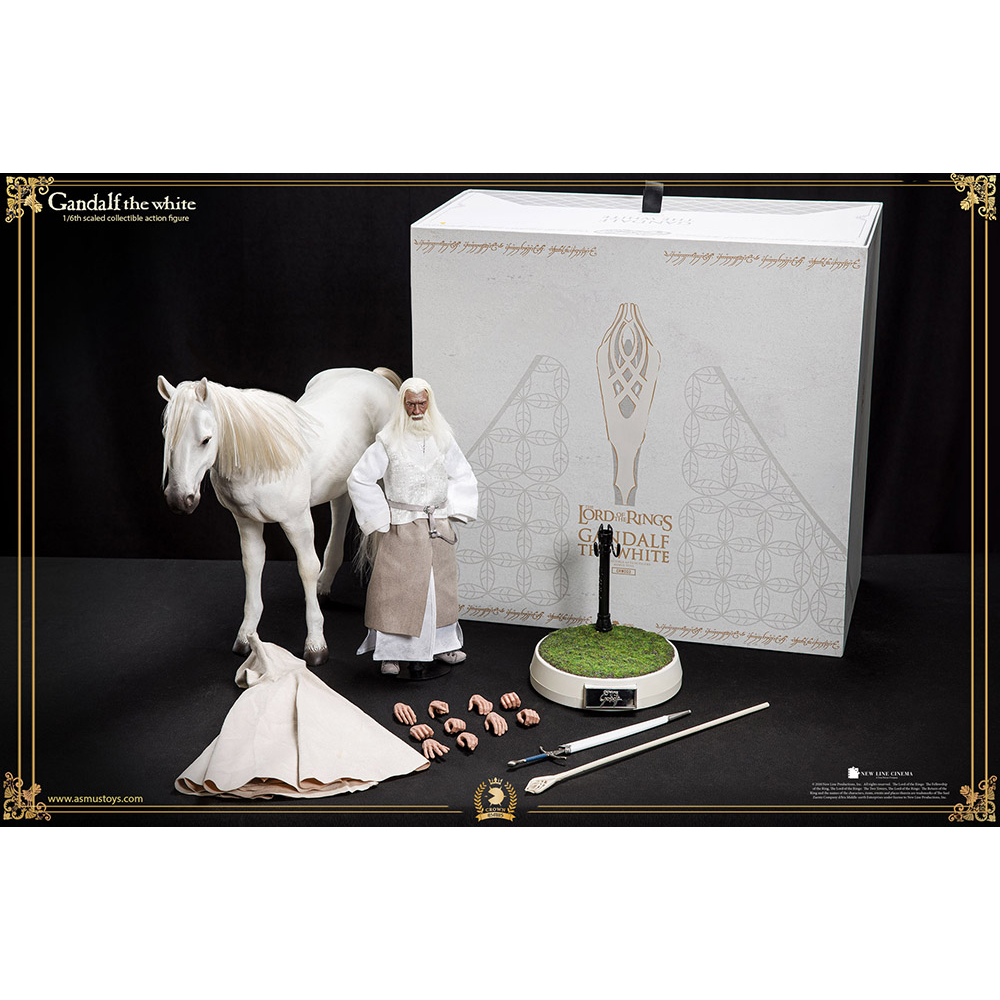 The Lord of the Rings - Gandalf the White 1:6 Scale Figure Asmus