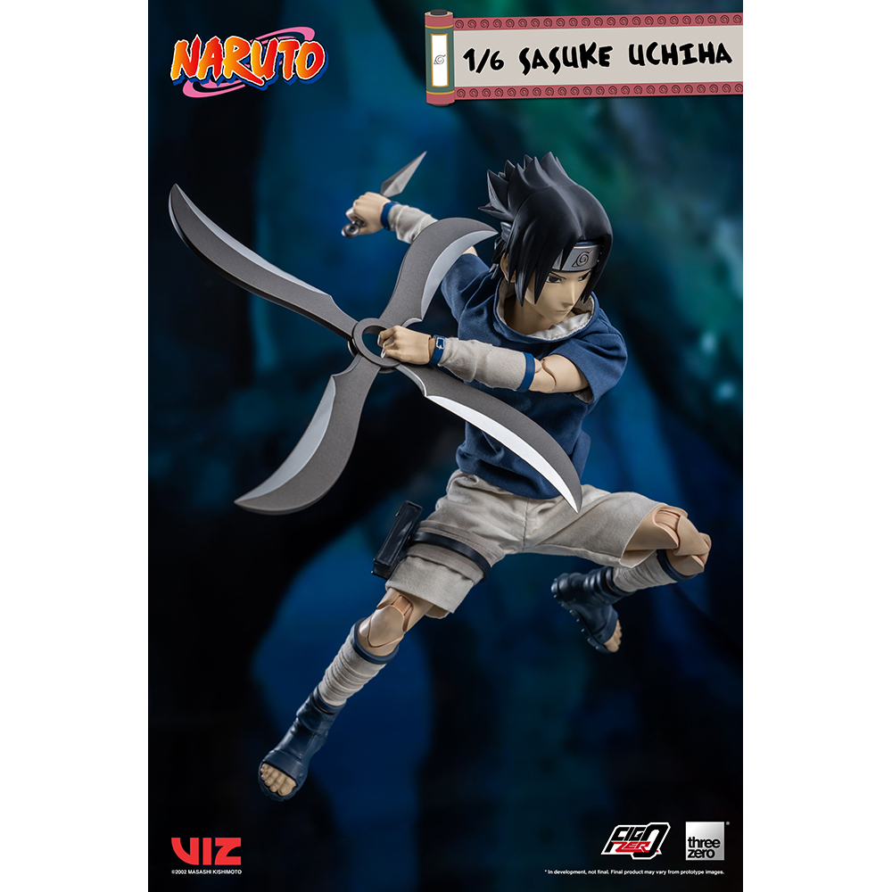 Naruto - Sasuke Uchiha 1:6 Scale Figure Threezero 912051
