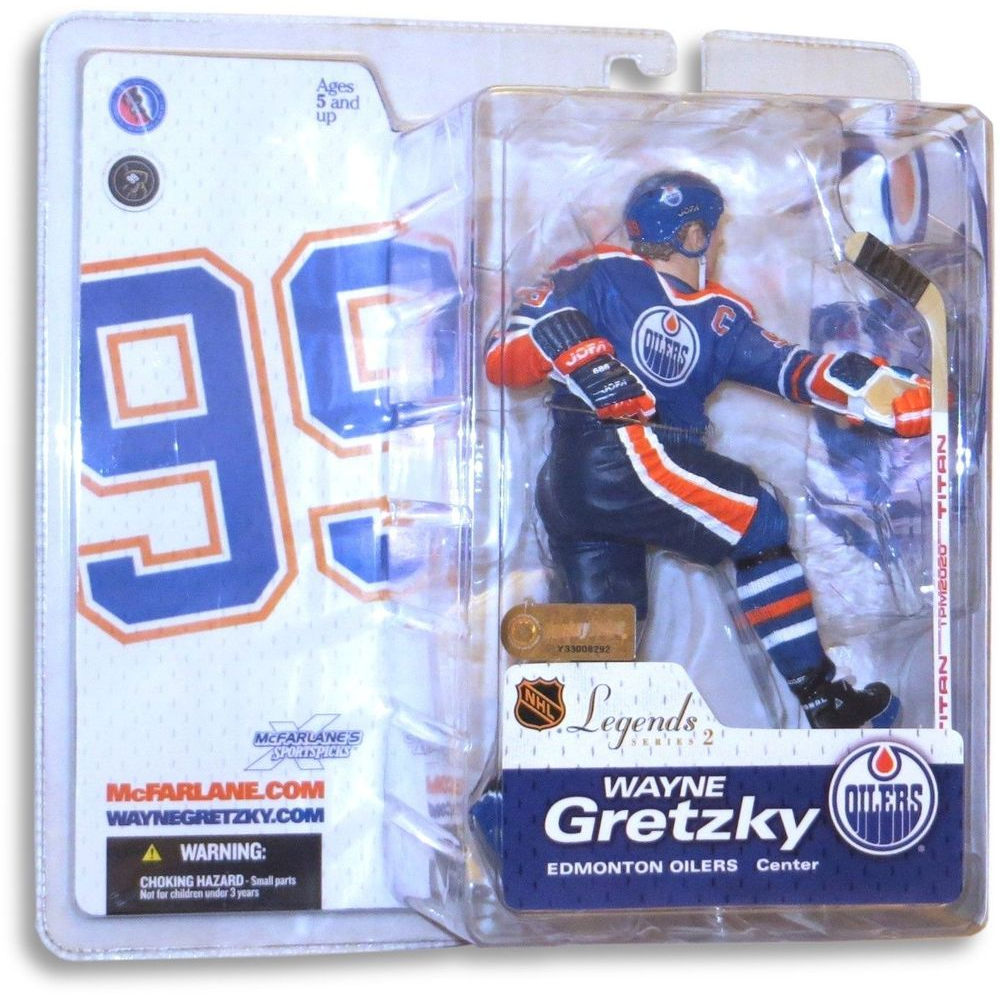 NHL Edmonton Oilers Wayne Gretzky #99 Heroes of Hockey Jersey