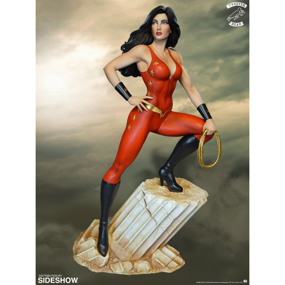 Super Powers Maquette Statue by Tweeterhead Wonder Girl Donna Troy Preorder