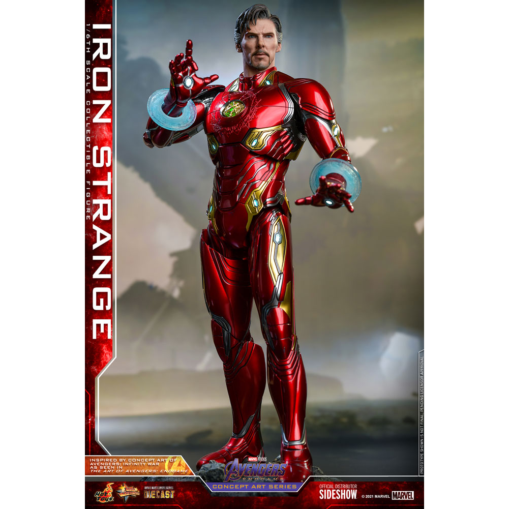 Marvel Iron Strange 1 6 Scale Figure Diecast Hot Toys 908905