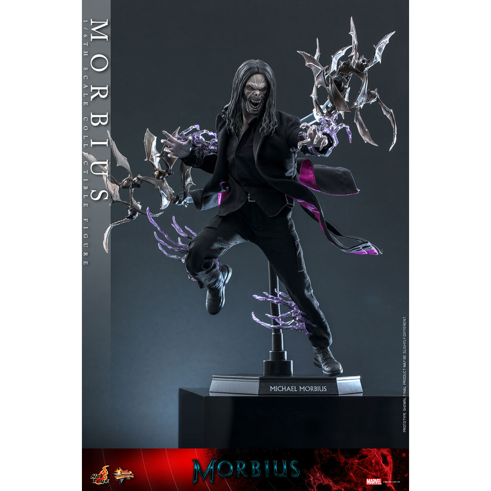 Marvel Morbius 1:6 Scale Figure Hot Toys 911546 MMS665 Marvel Morbius 1:6 Scale Figure Hot Toys 911546 MMS665