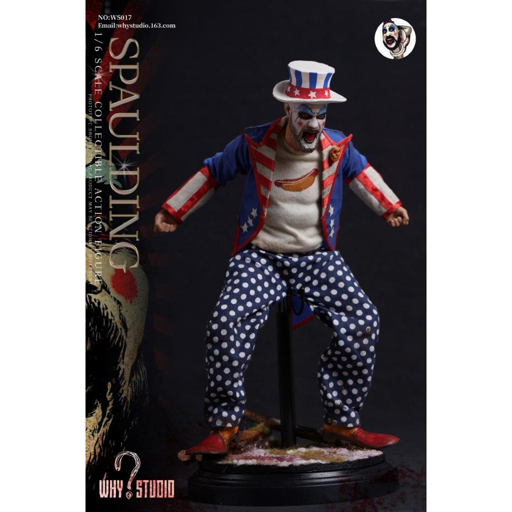 WHY STUDIO 1/6 キャプテン・スポールディング 新品 WS017 Why Studio 1/6 WYS-017 Captain Spaulding | NeoGeek Toys