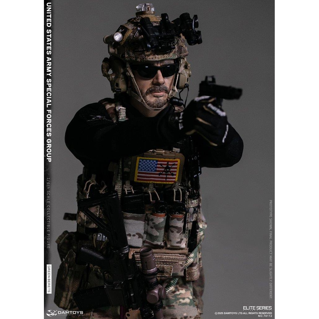 US Army Special Operations Group (Green Beret) 1:6 Scale Action