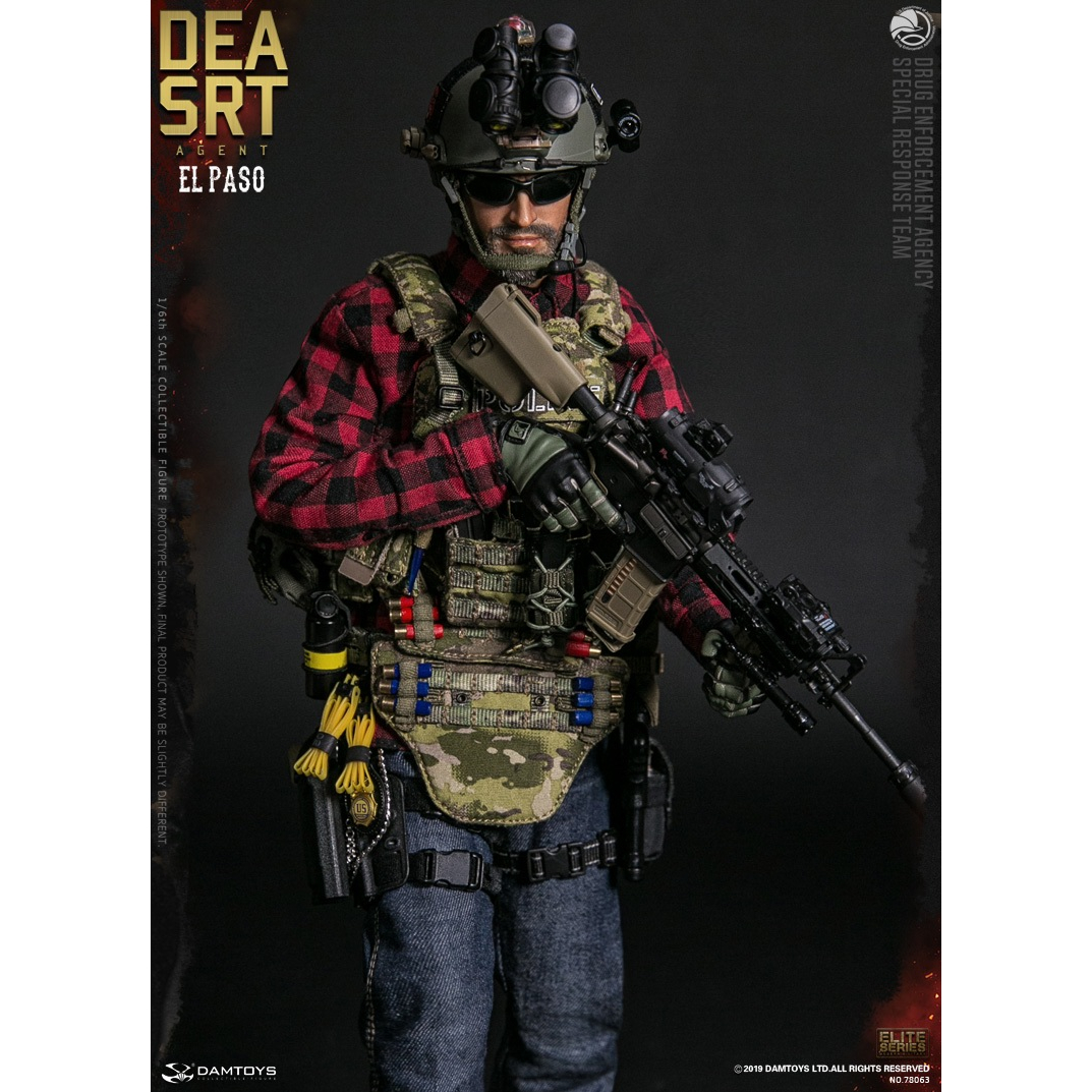年末のプロモーション大特価！ Drug Enforcement figure 1:6 Team Response Special SRT Bureau ミリタリー