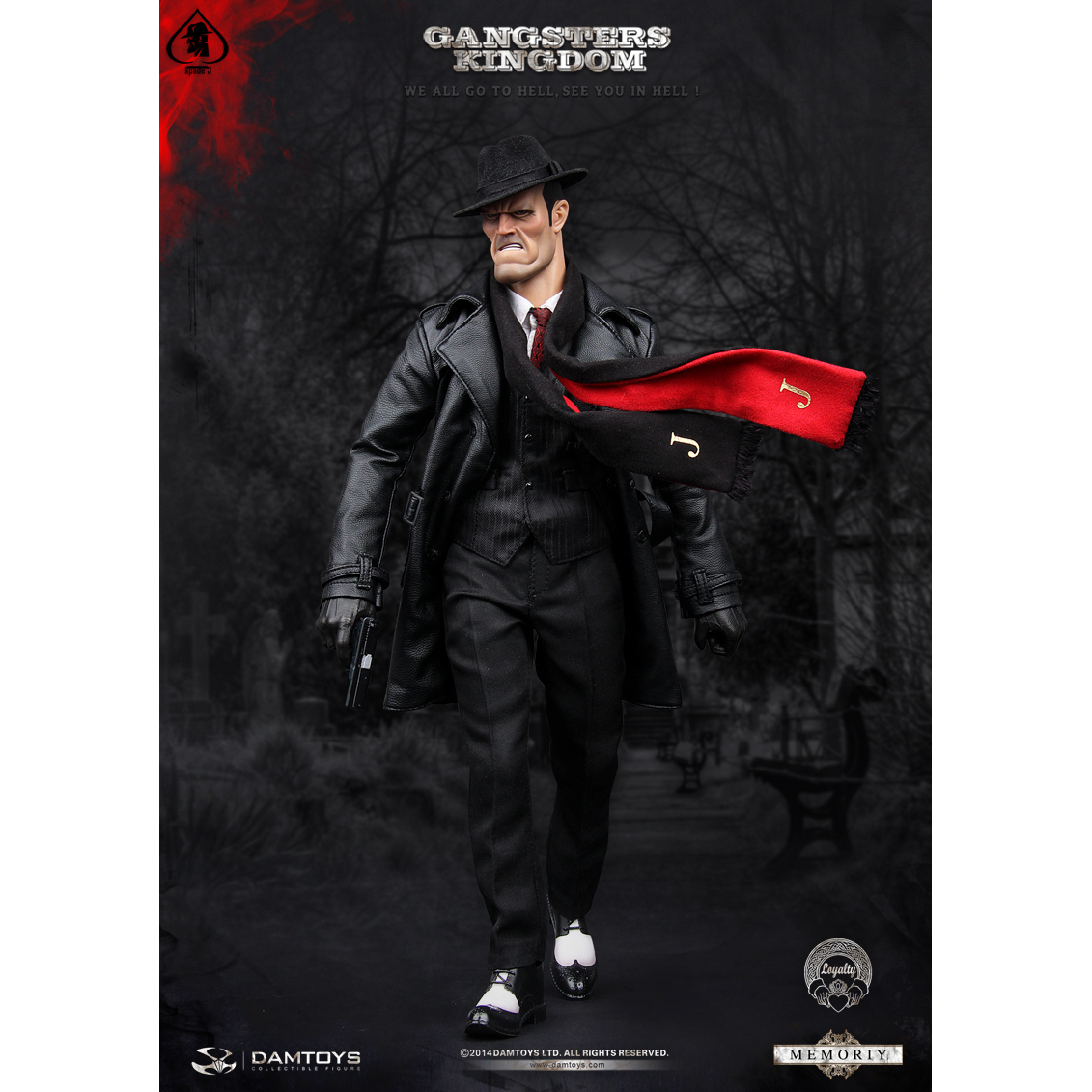 DAMTOYS　GANGSTERS KINGDOM　GK001MX Perfect Damtoys Gk001mx Gangsters Kingdom Spade J Memories Ver In