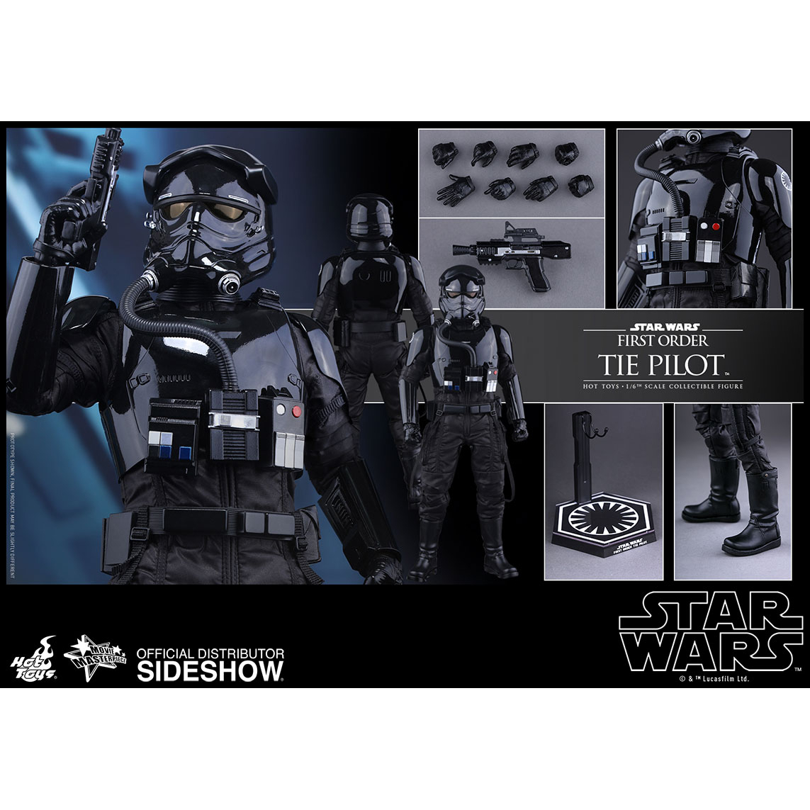 Star Wars The Force Awakens First Order TIE Pilot Movie