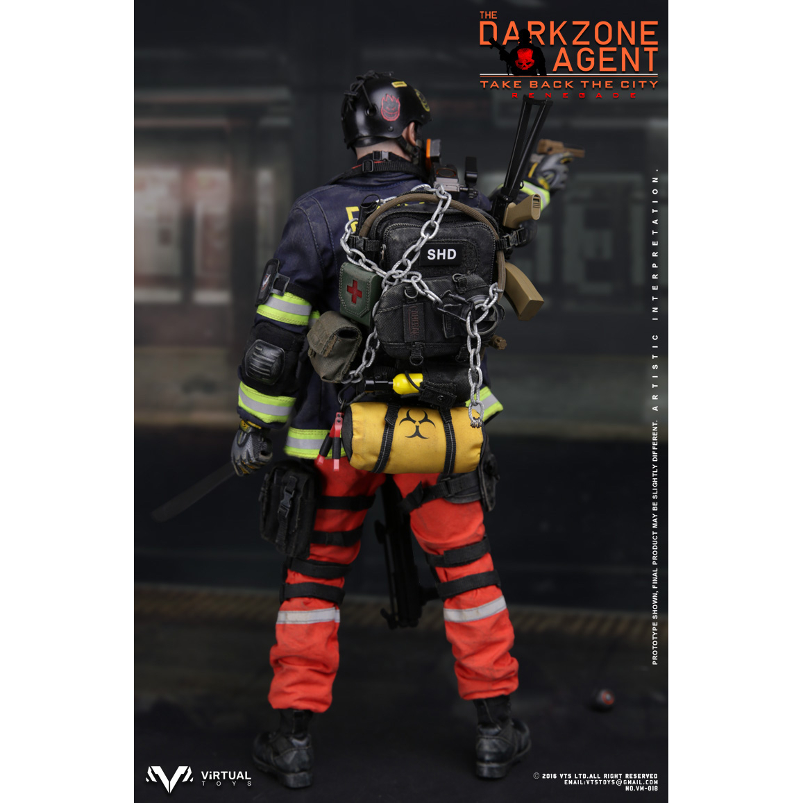 VTS DARKZONE AGENT フィギュア 1/6 VTS Toys 1/6 (VM-017) THE DARKZONE AGENT Tom Clancy's The