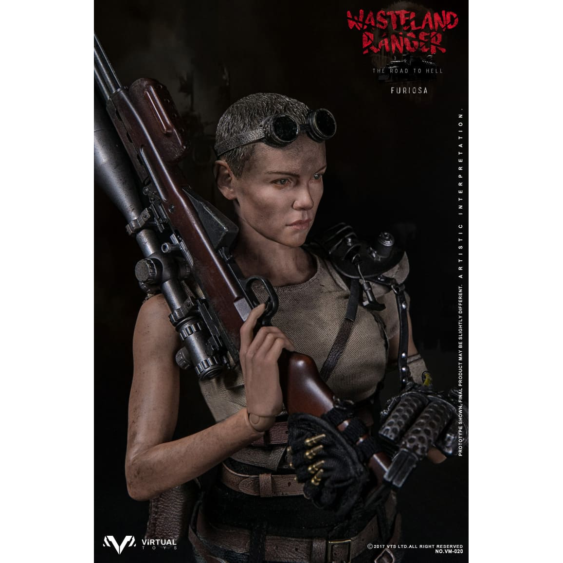 Wasteland Ranger (style Mad Max) Furiosa 1:6 figure Virtual