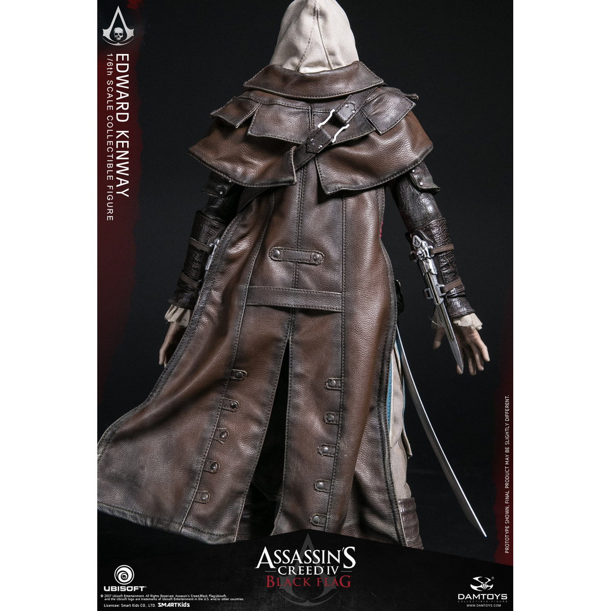 DAMTOYS ASSASSIN'S CREED Ⅳ BLACK FLAG EDWARD KENWAY 1/6