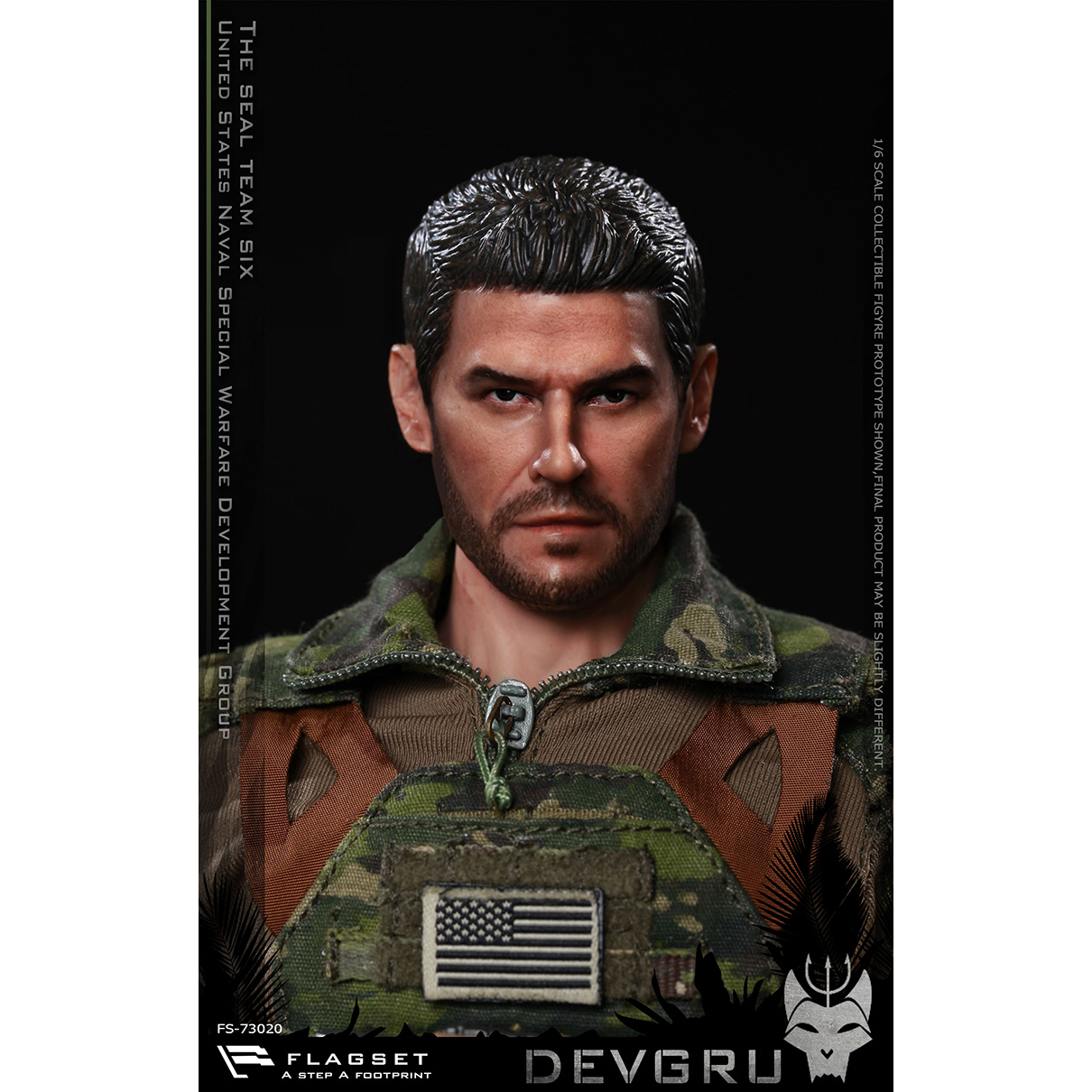 DEVGRU US seals 6 team jungle dagger figurine 1:6 Flagset FS DEVGRU US seals 6 team jungle dagger figurine 1:6 Flagset FS