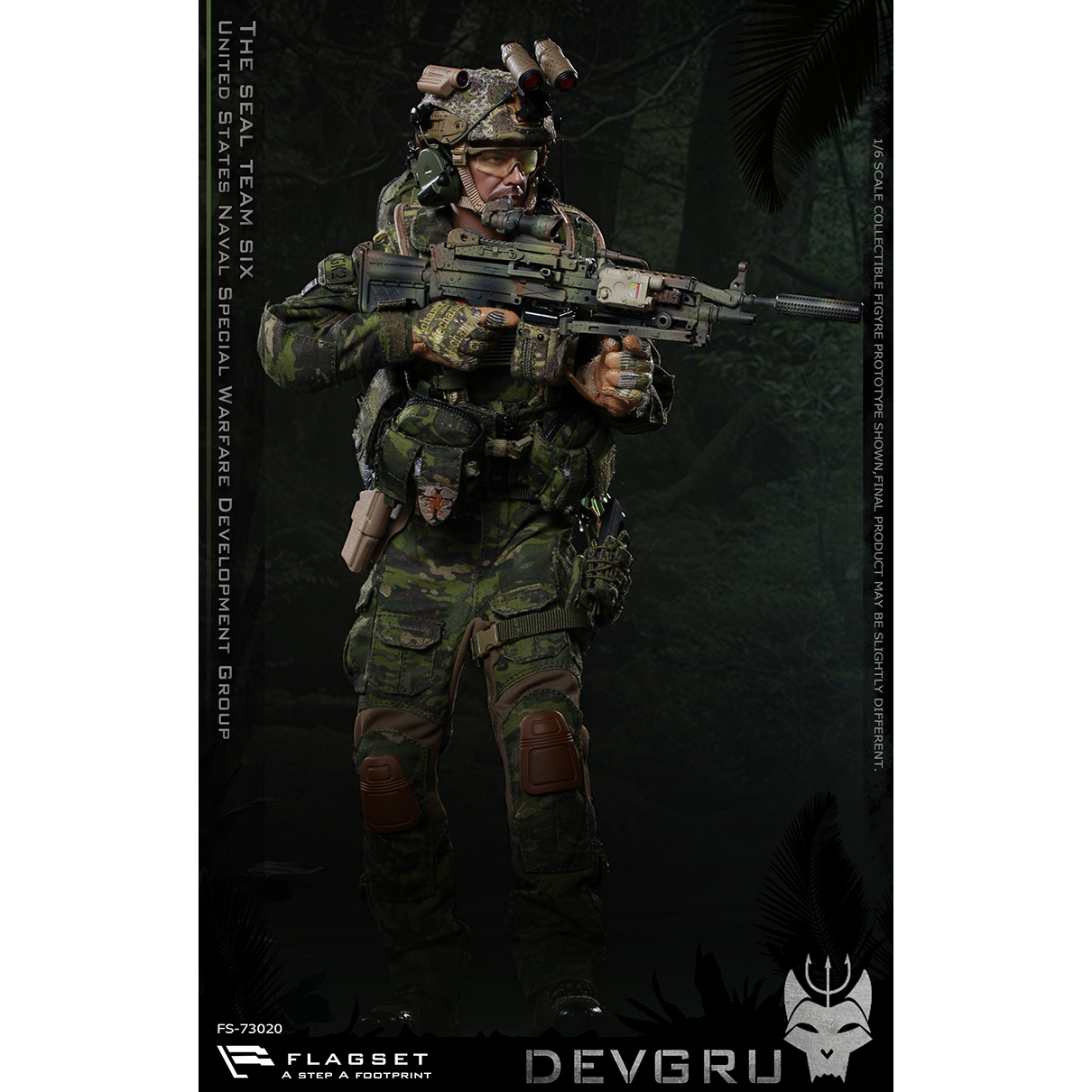DEVGRU US seals 6 team jungle dagger figurine 1:6 Flagset FS DEVGRU US seals 6 team jungle dagger figurine 1:6 Flagset FS