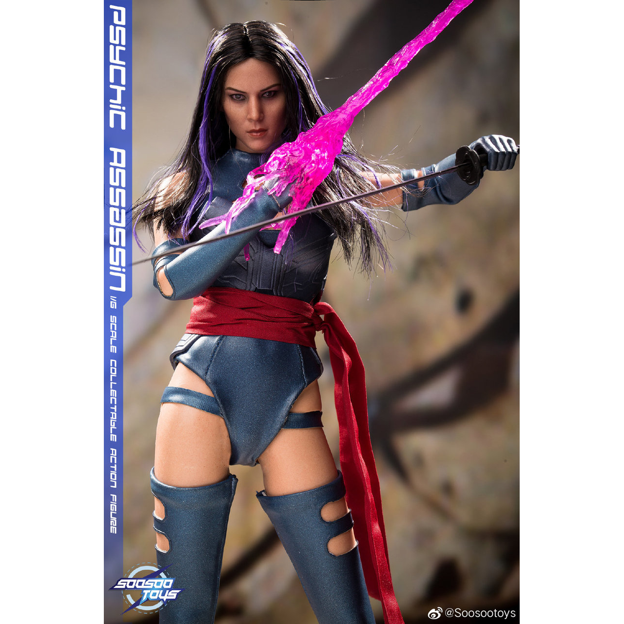 1//6 Psylocke Assassin X-men Female Figure Full Set SOOSOOTOYS SST-009 ❶USA❶