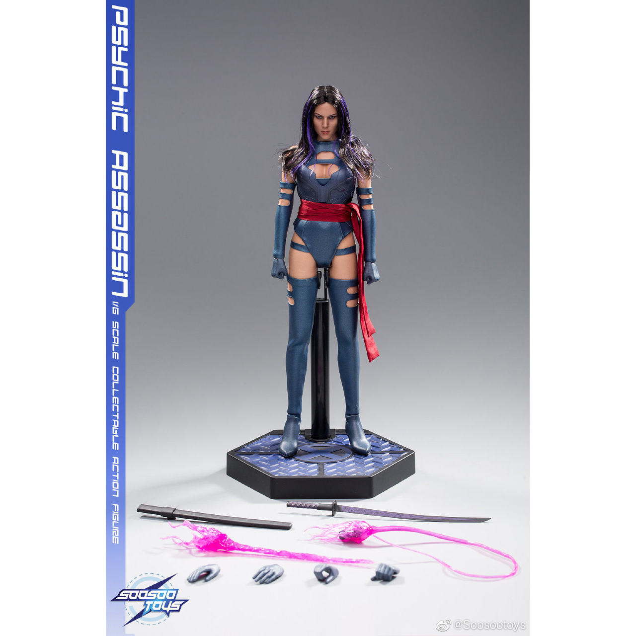 Psychic Assassin 1:6 figure SooSoo Toys SST-009