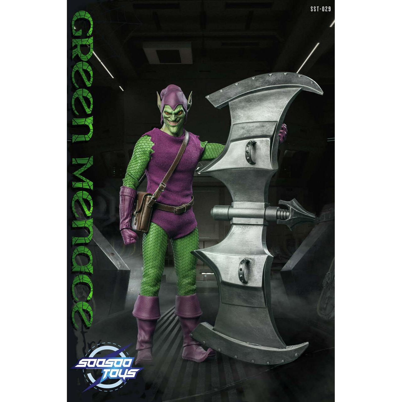 Green Menace (Goblin style) 1:6 scale action figure SooSooToys SST