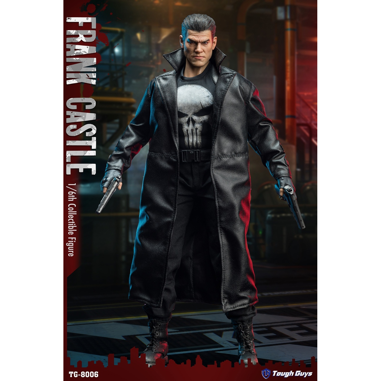 Frank Castle (Punisher style) 1:6 Scale figure Tough Guys TG