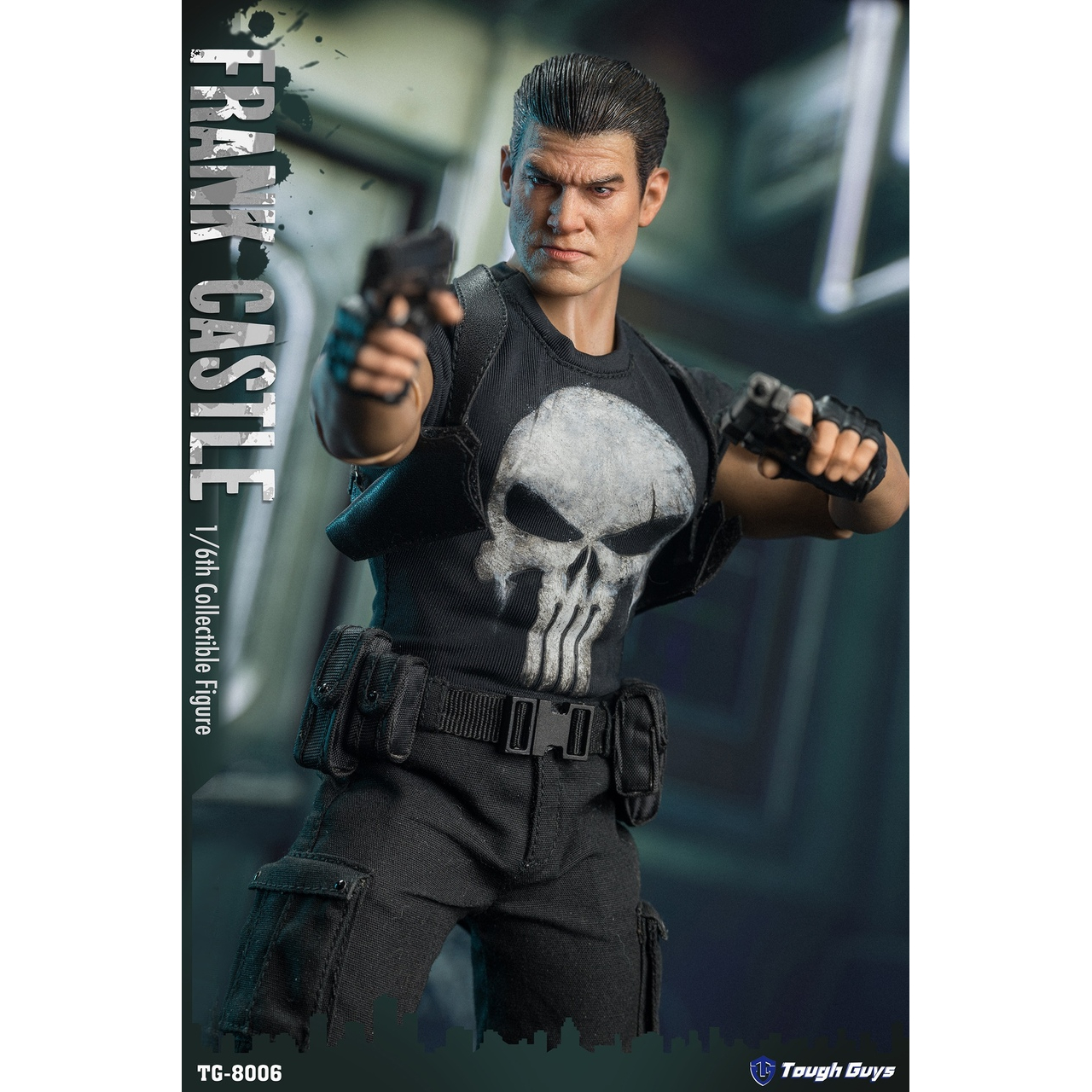 Frank Castle (Punisher style) 1:6 Scale figure Tough Guys TG