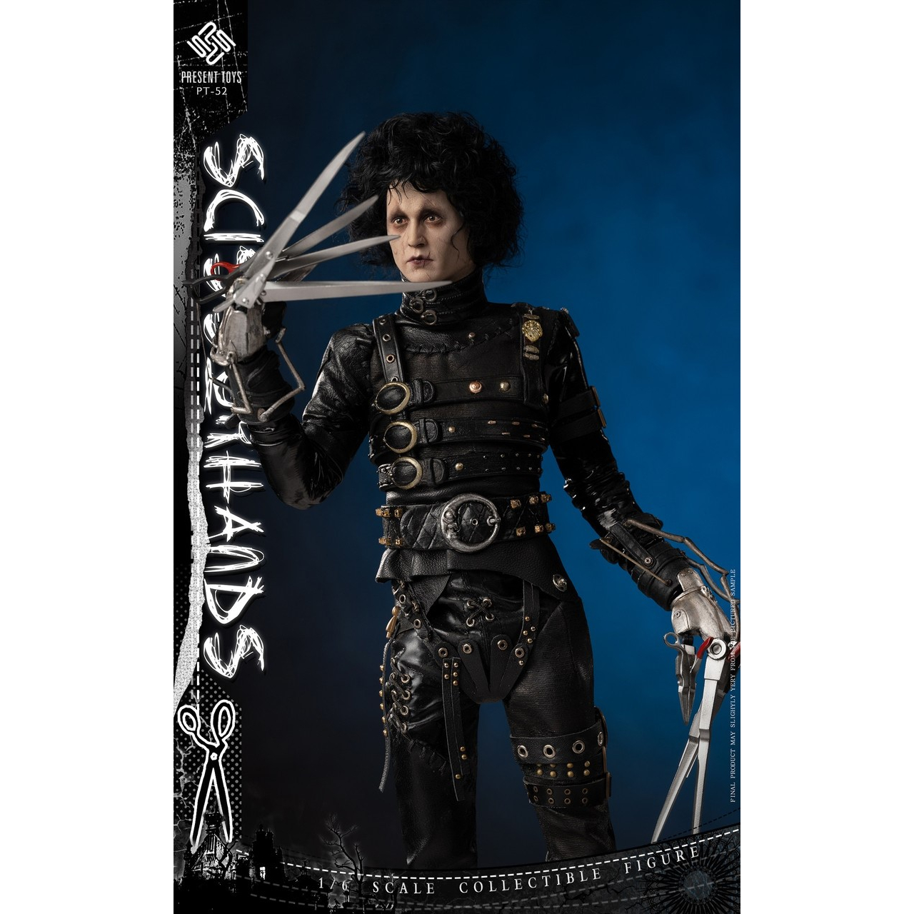 Scissorhands 1:6 Scale Figure Present Toys PT-SP52