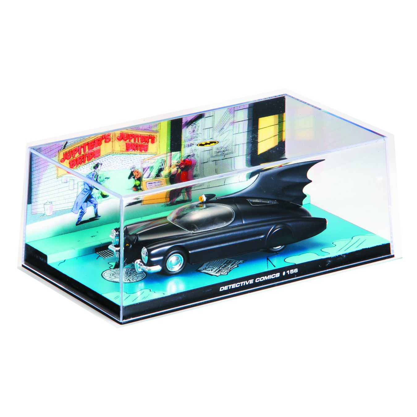 Dc Batman Automobilia Figure Collection Mag 6 Detective Comics 156 Batmobile 1 43