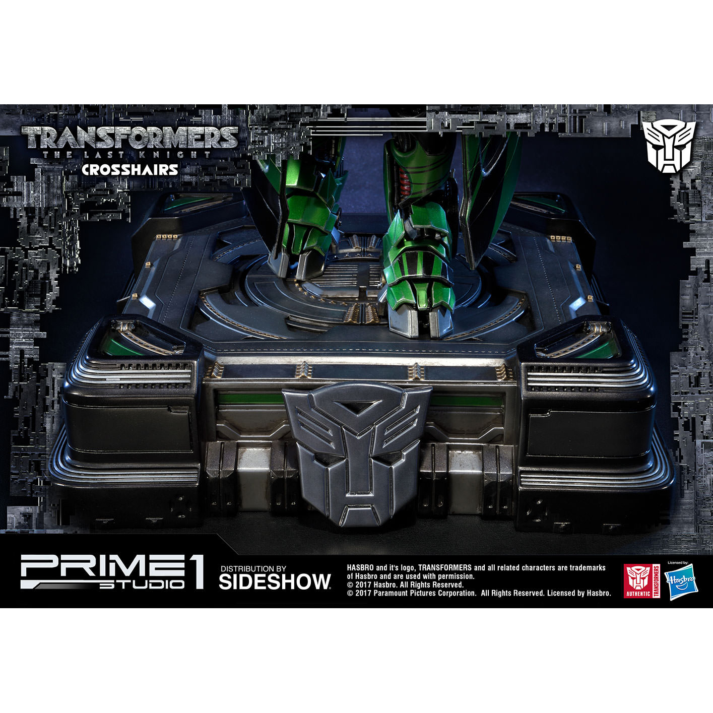 Transformers: The Last Knight Crosshairs Statue Prime 1