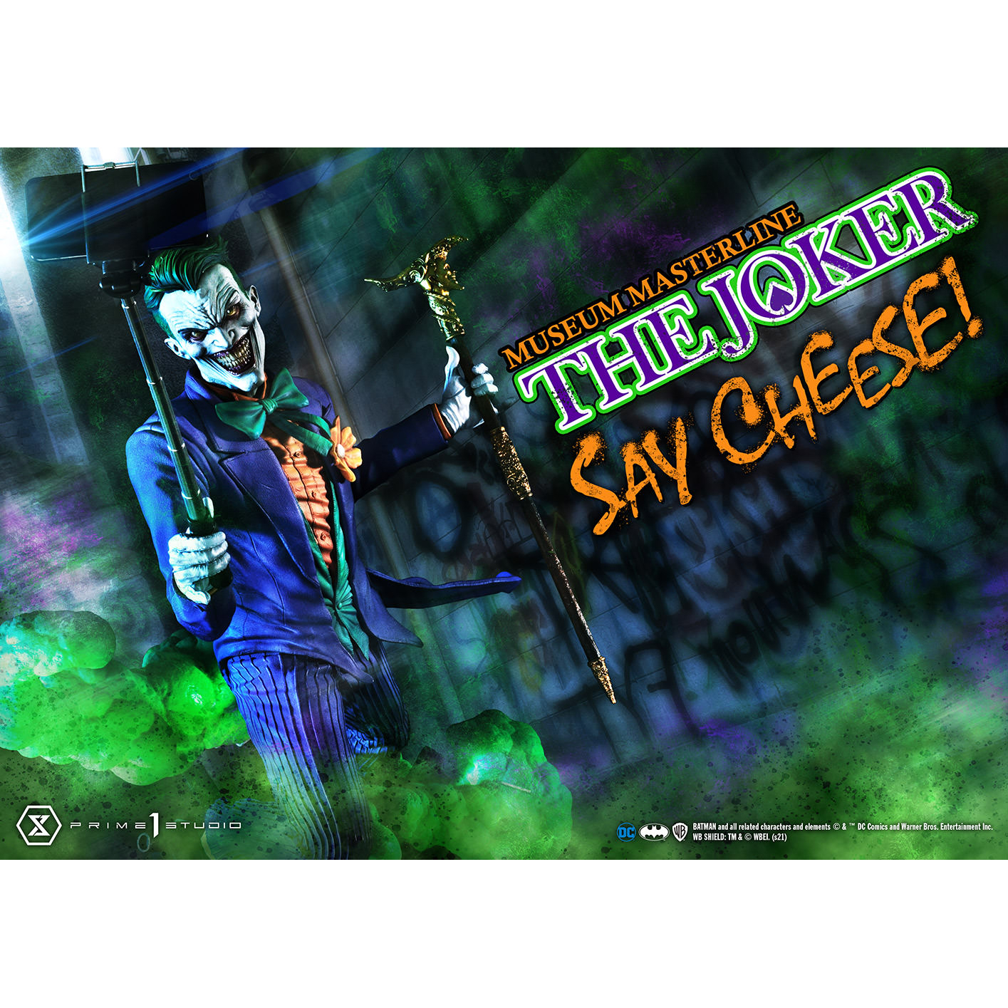 DC The Joker “Say Cheese!" 13 Scale Statue Prime 1 Studio 910093