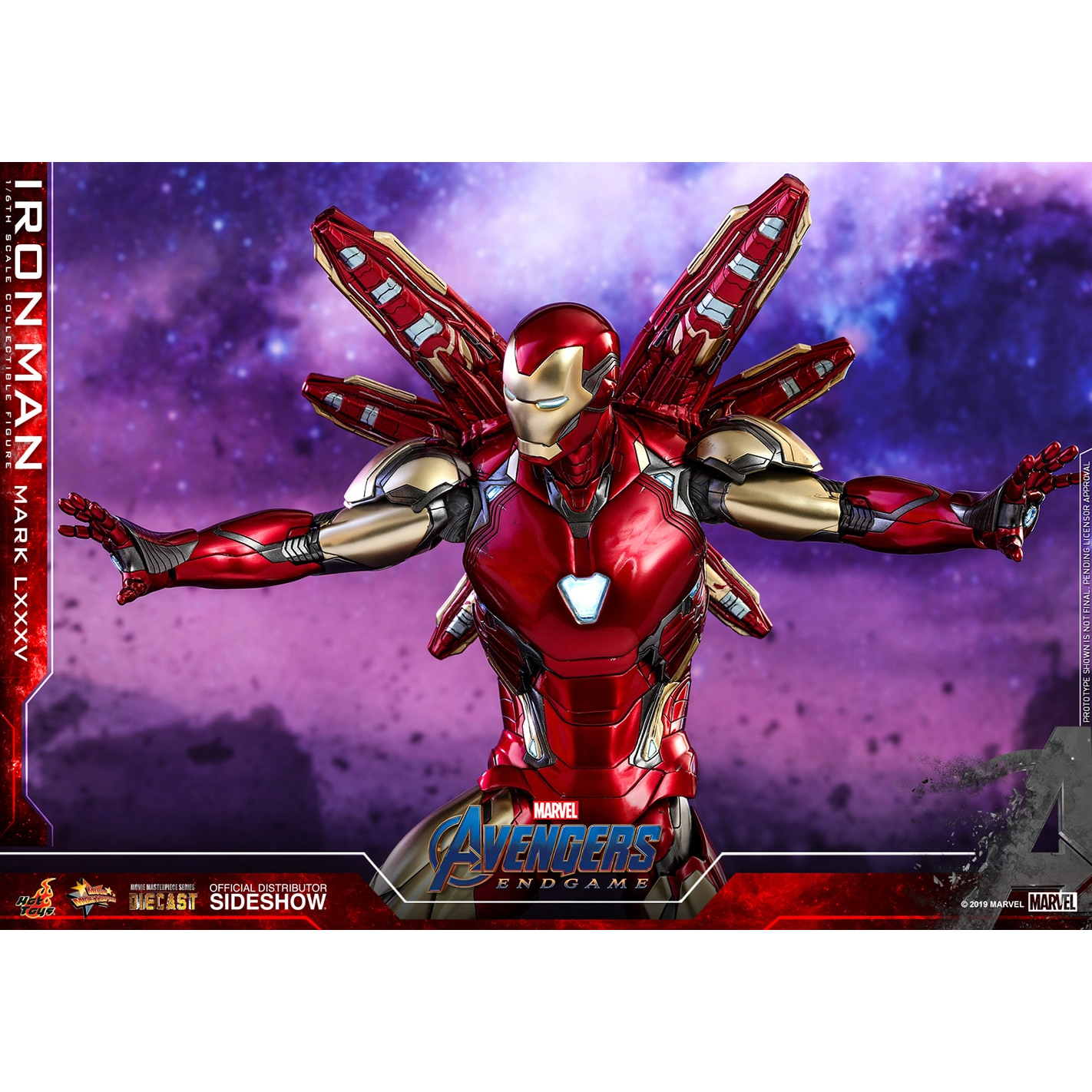 HOT TOYS MMS400D18 MARVEL IRON MAN 2 MARK V MK5 MOVIE 1/6
