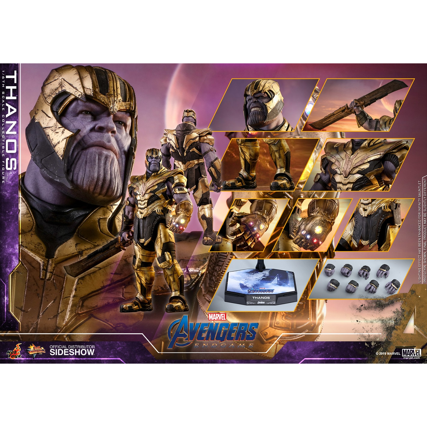 Marvel Avengers: Endgame Thanos 1:6 figure Hot Toys 904600