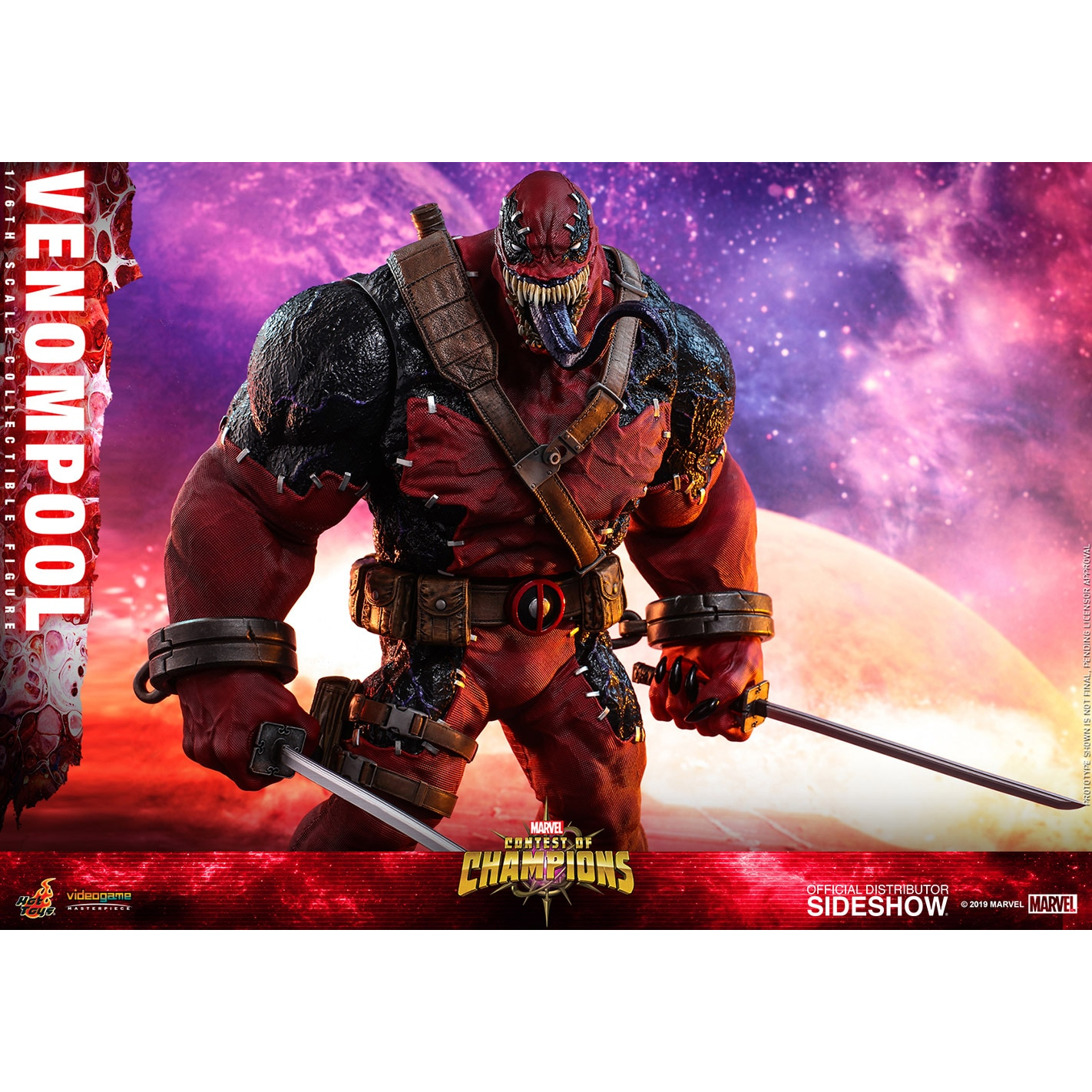 ホットトイズ　ヴェノムプール Venompool Hottoys ホットトイズ マーベル ヴェノムプール コレクティブル