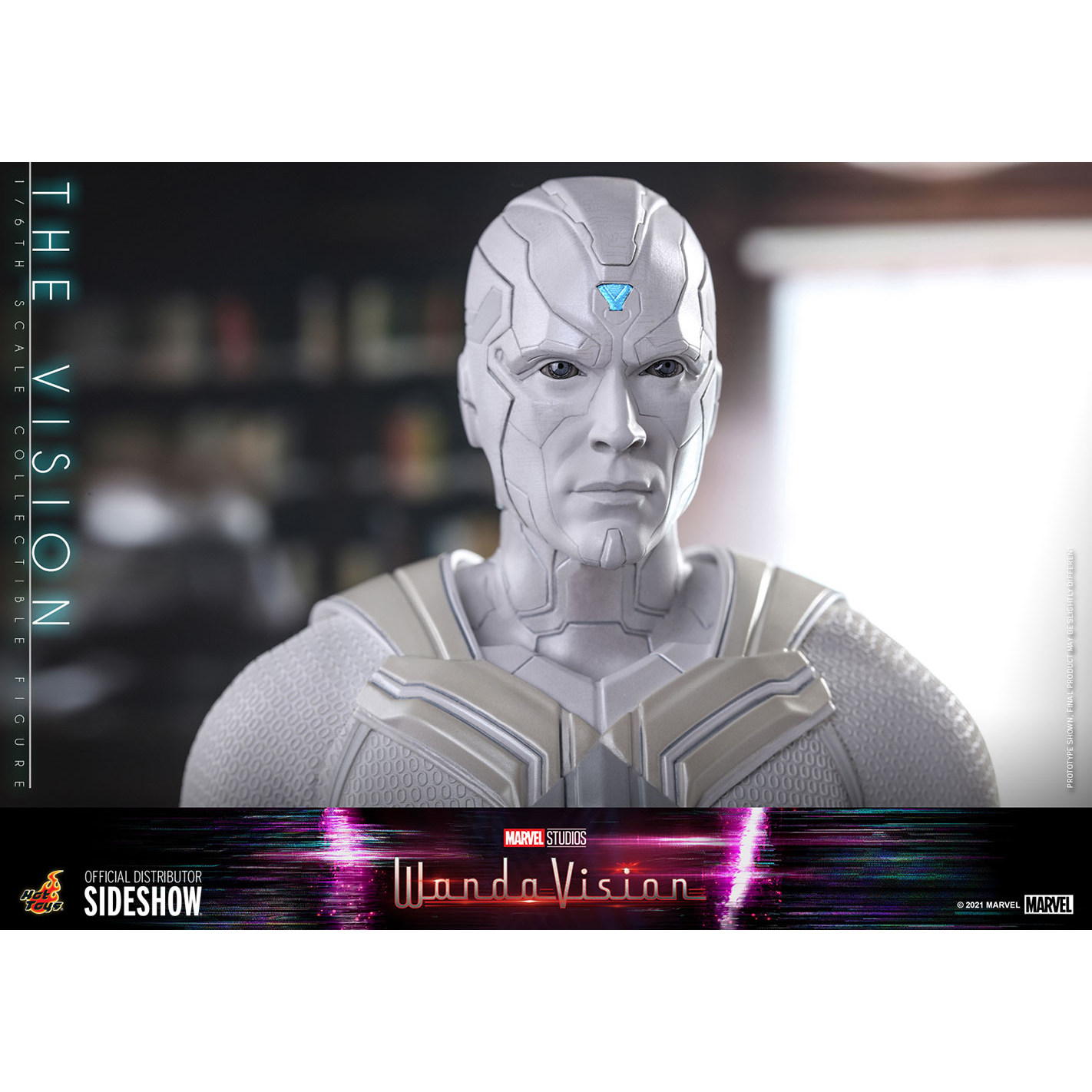 Marvel The Vision 1:6 Scale Figure Hot Toys 908787 TSM054