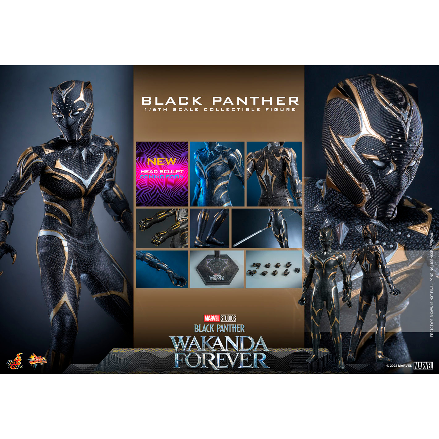 Marvel black panther figure outlet