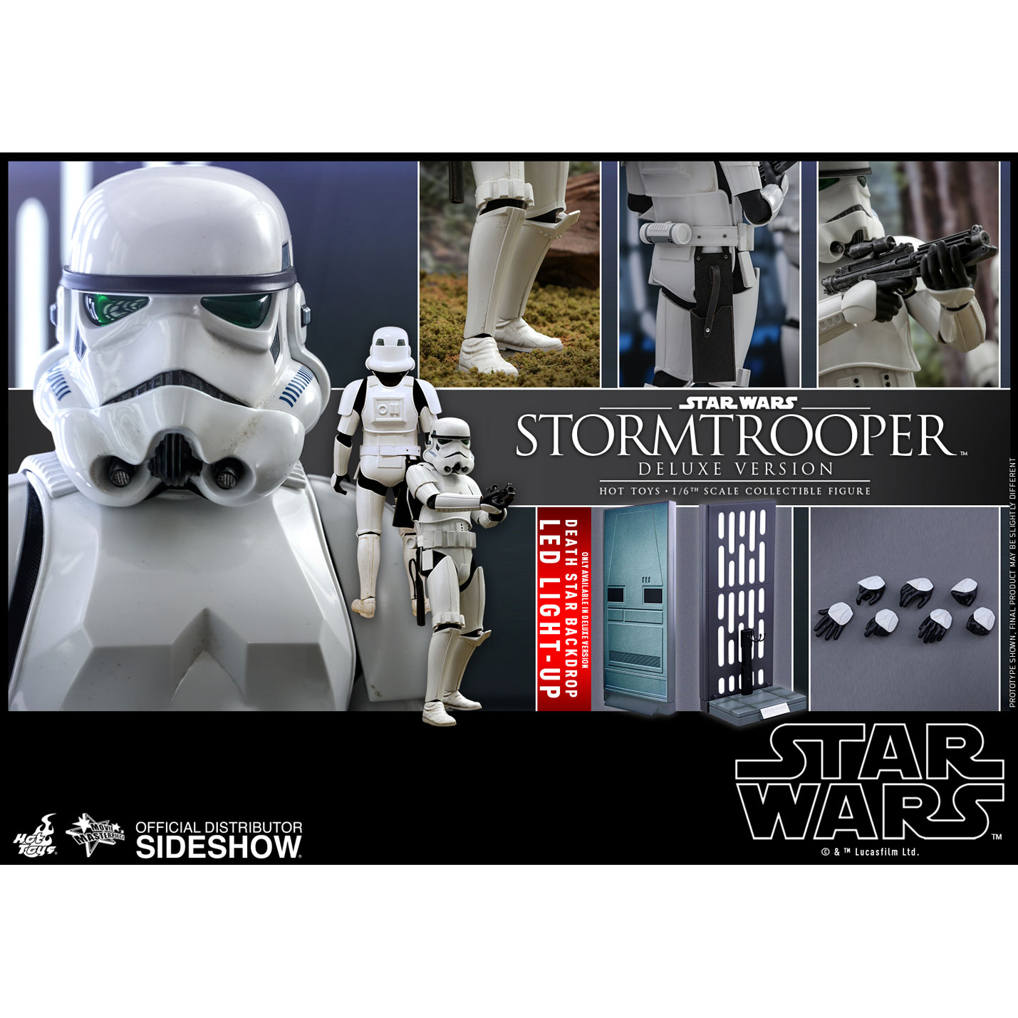 Hot toys stormtrooper deals deluxe