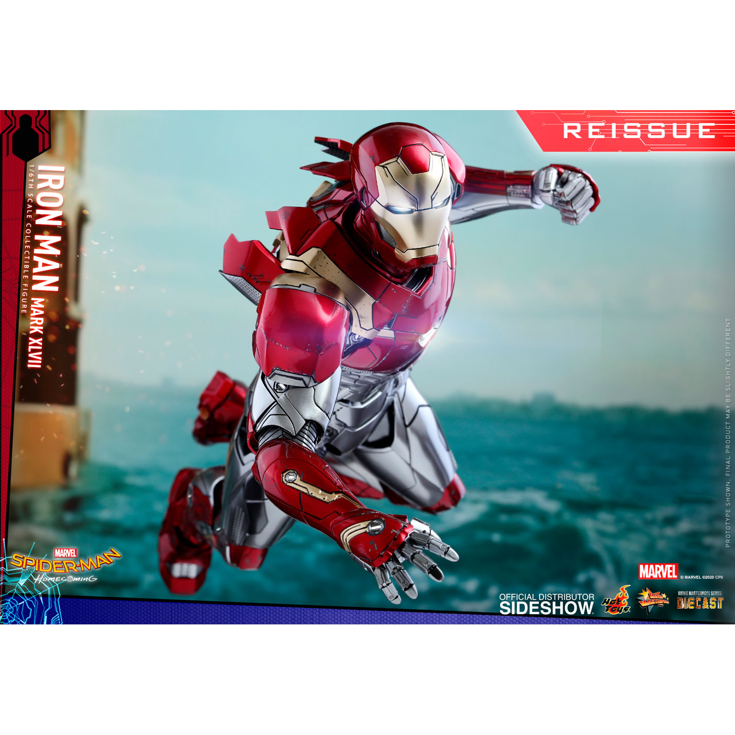 Hot toys spider man homecoming iron man discount