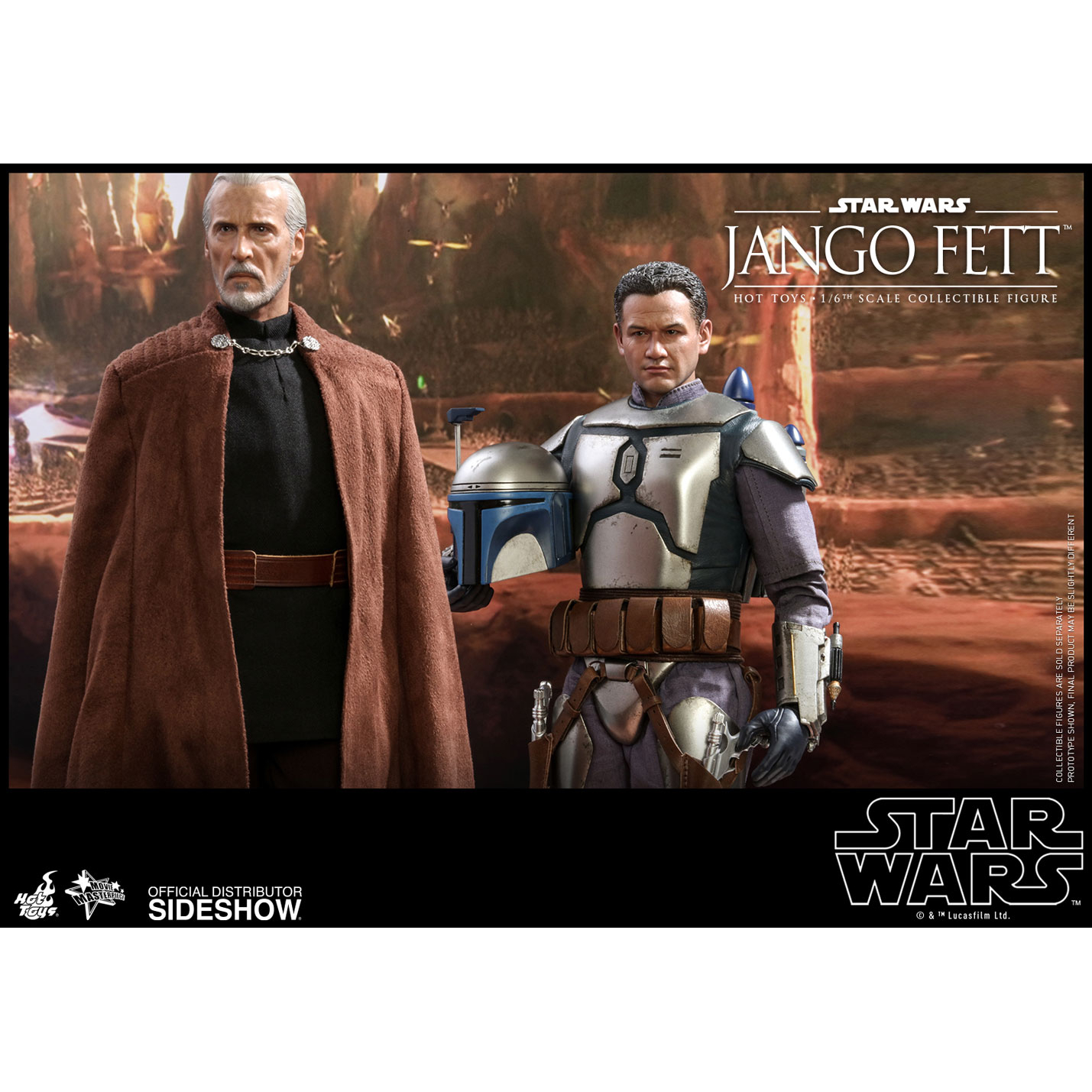 Star Wars Jango Fett 1:6 figure Hot Toys 903741 MMS589 Star Wars Jango Fett 1:6 figure Hot Toys 903741 MMS589