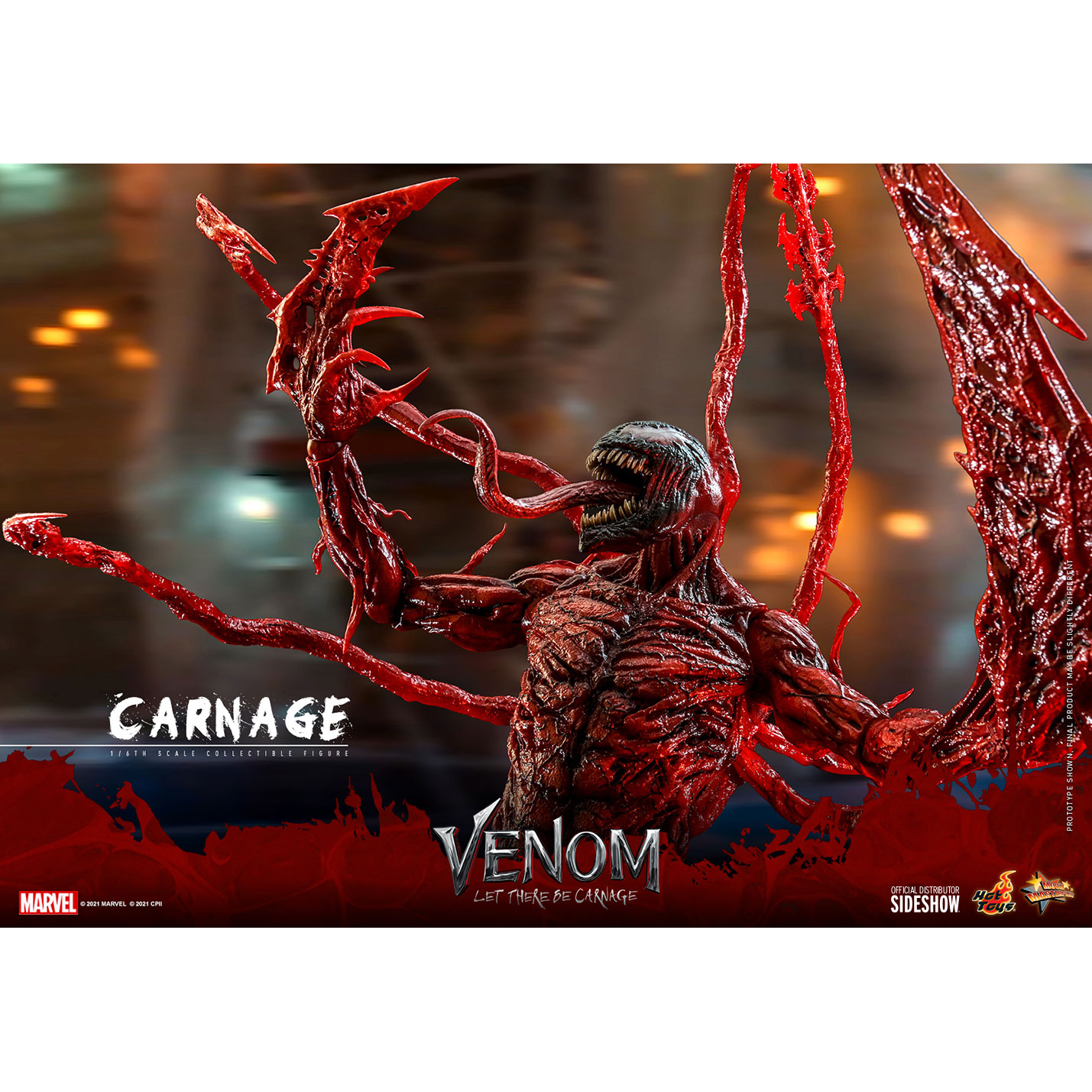 Marvel Carnage (Deluxe version) 1:6 scale action figure 1:6 Hot