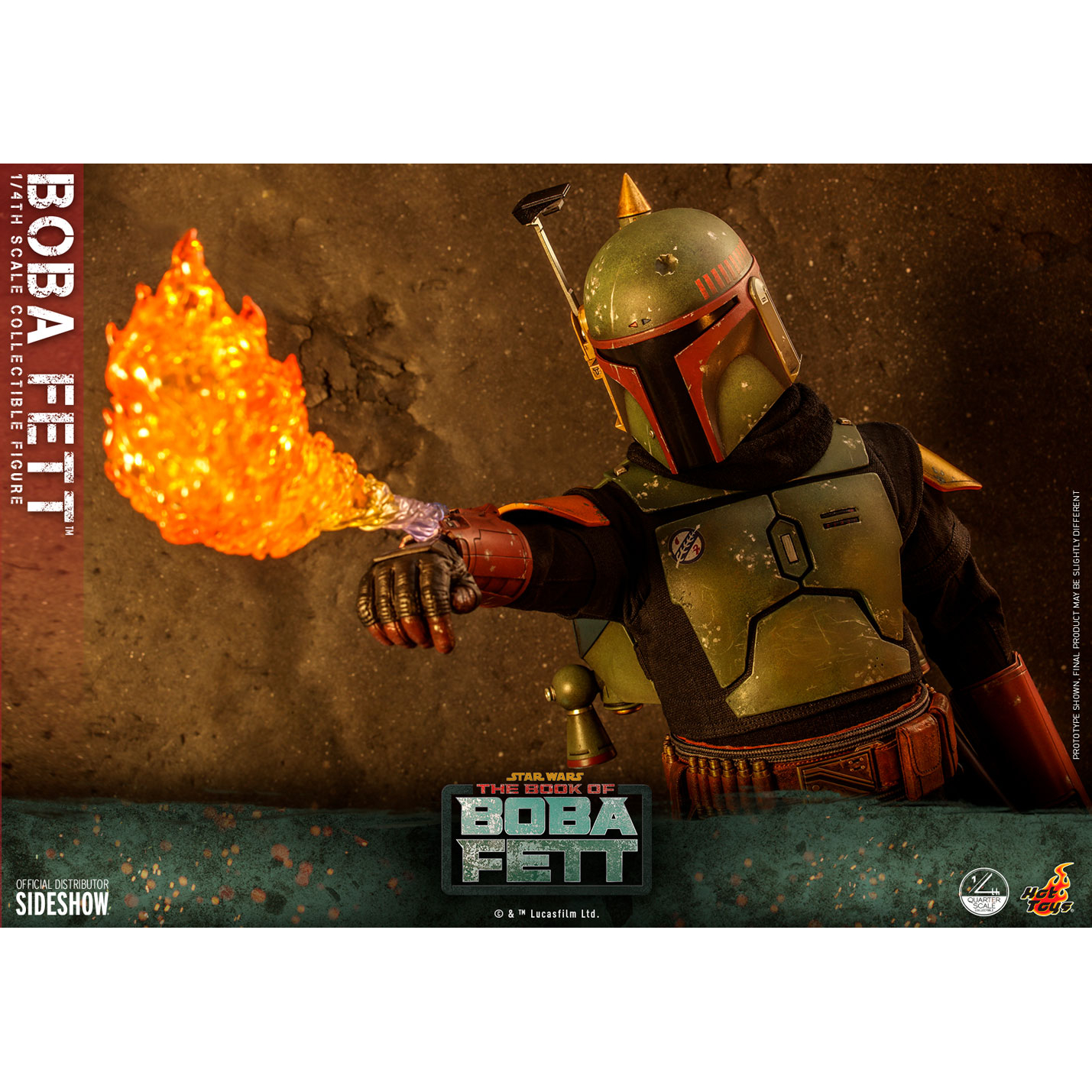 Star Wars Boba Fett Quarter Scale Figure (1:4) Hot Toys