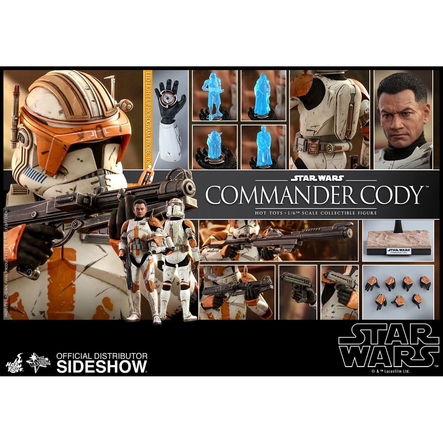 ホットトイズ コマンダー・コーディー Commander Cody Star Wars