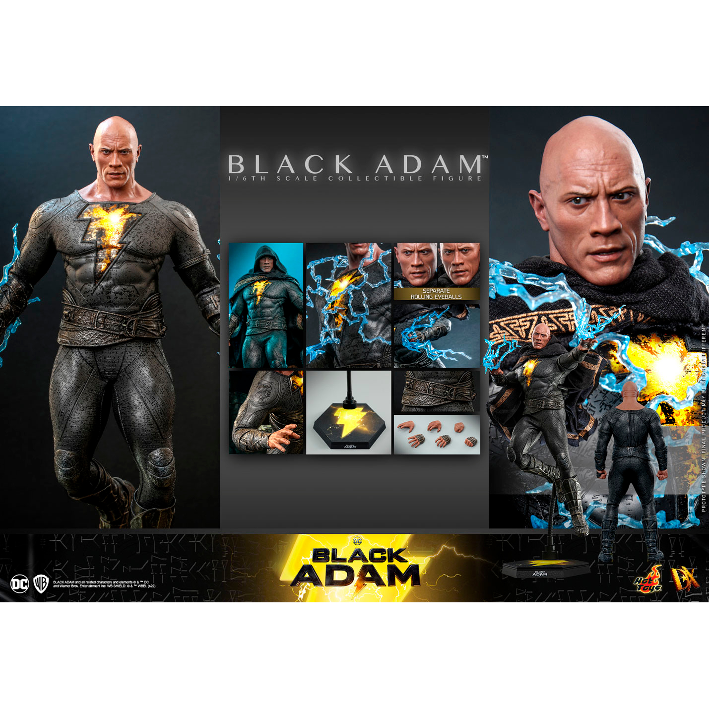 Hot Toys - ホットトイズ DX29ブラックアダム1/6 Black Adam Hottoys c6629a9b-6a02-47f7-9f51-