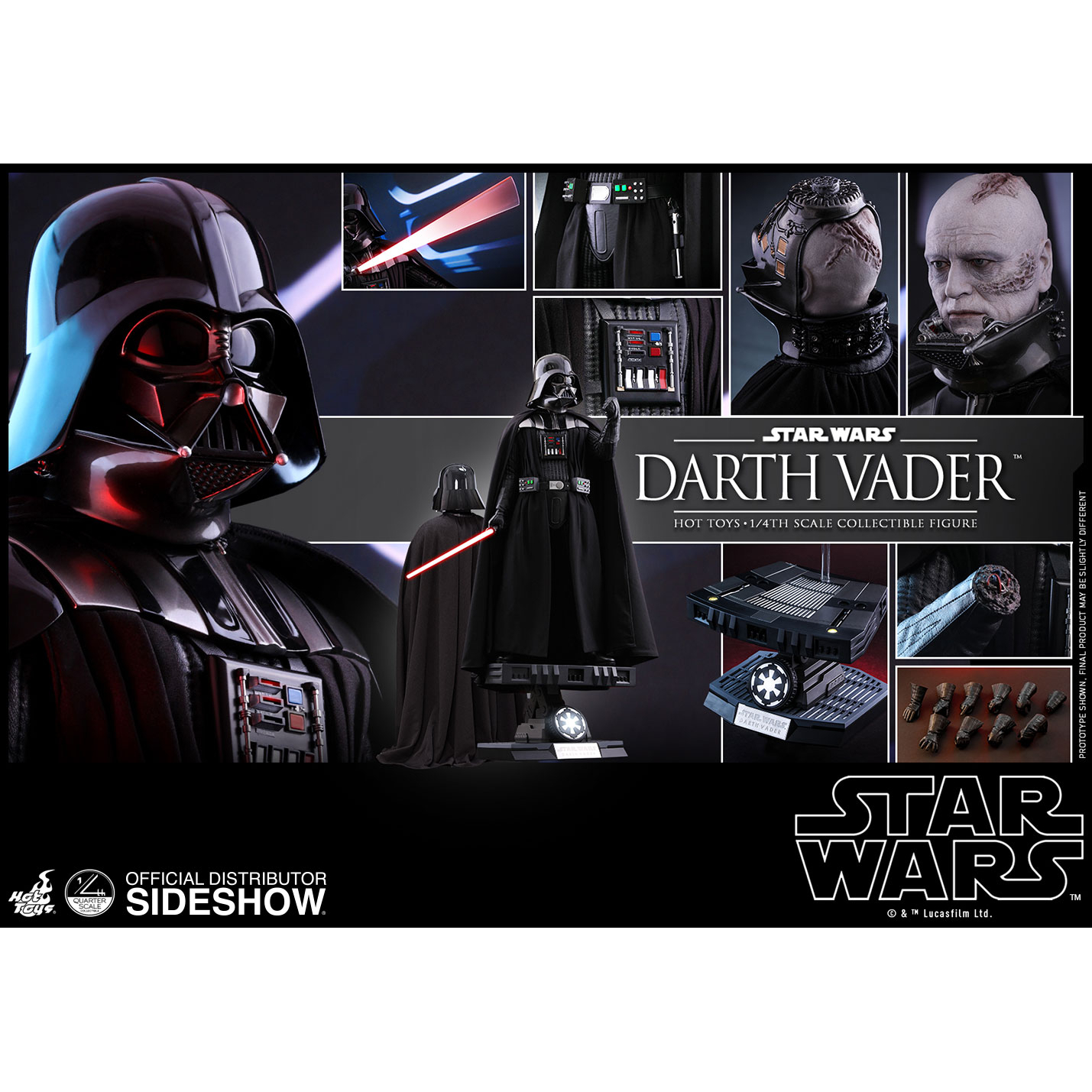 Darth vader quarter scale store