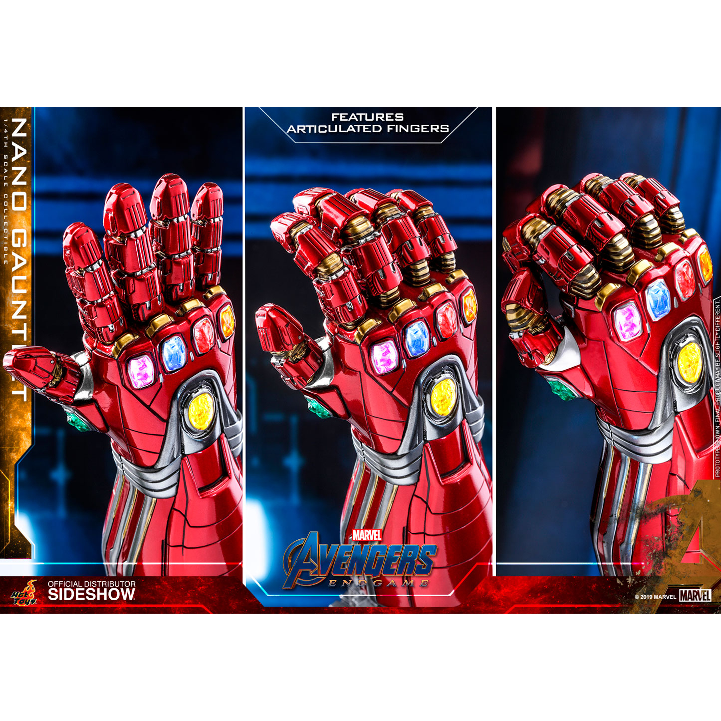 Hot toys iron man endgame gauntlet online