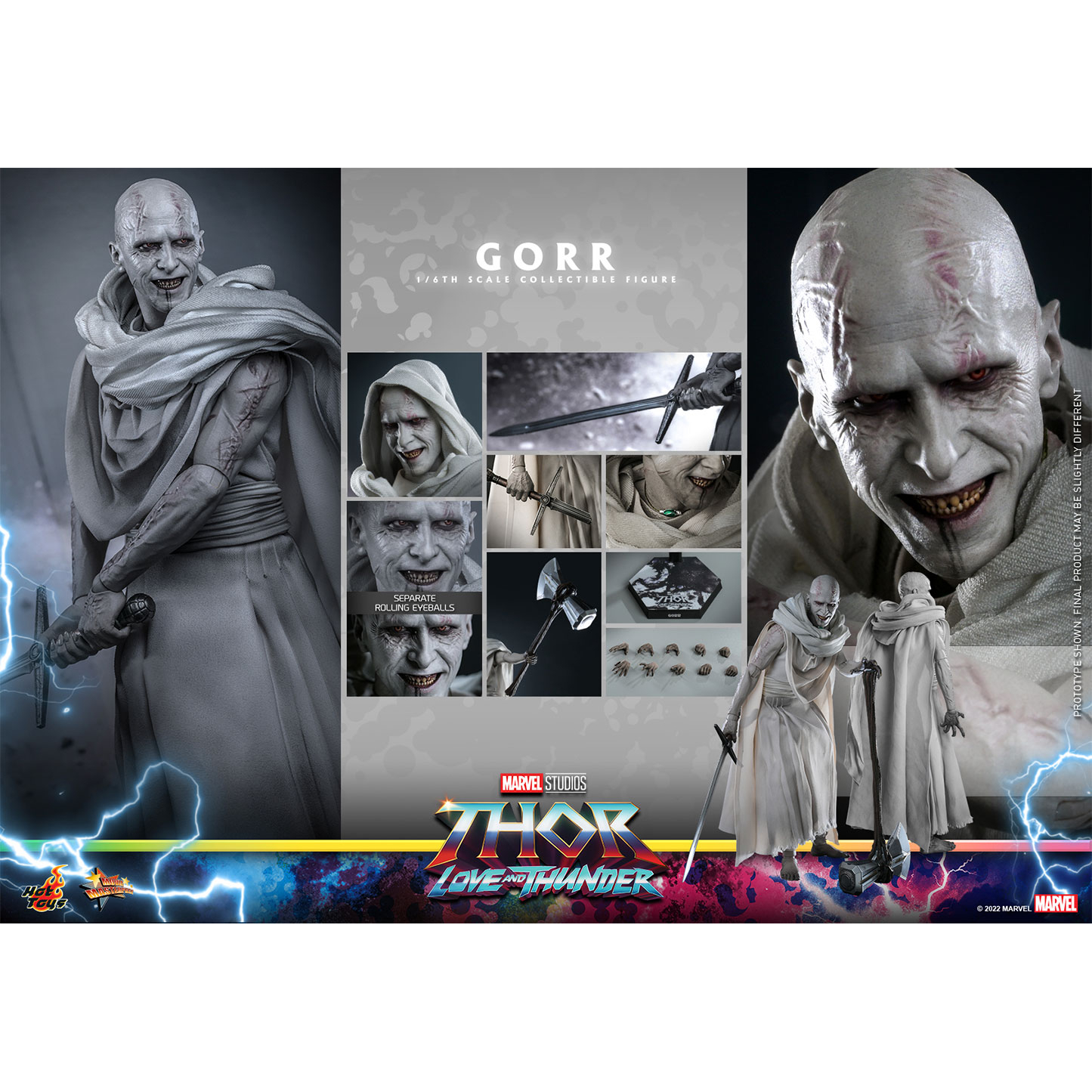Marvel Gorr (Thor: Love and Thunder) 1:6 Scale Figure Hot