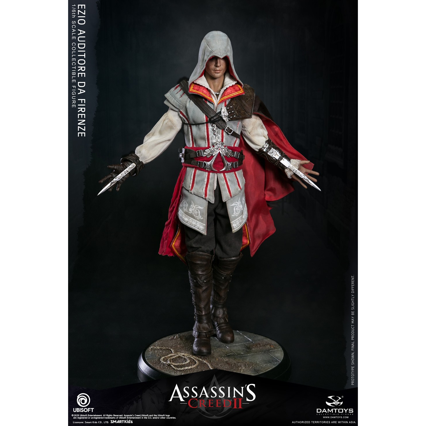 Assassin s Creed II Ezio Auditore 1 6 figure Damtoys DMS012
