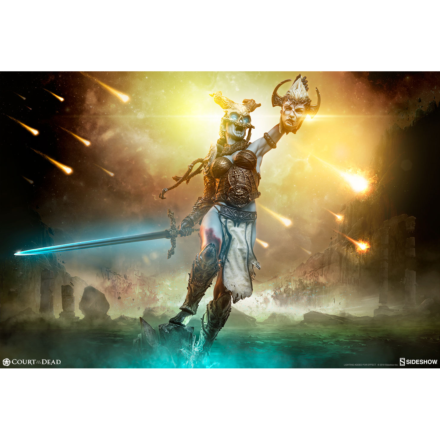Court of the Dead Kier Deaths Warbringer Premium Format Figure Sideshow