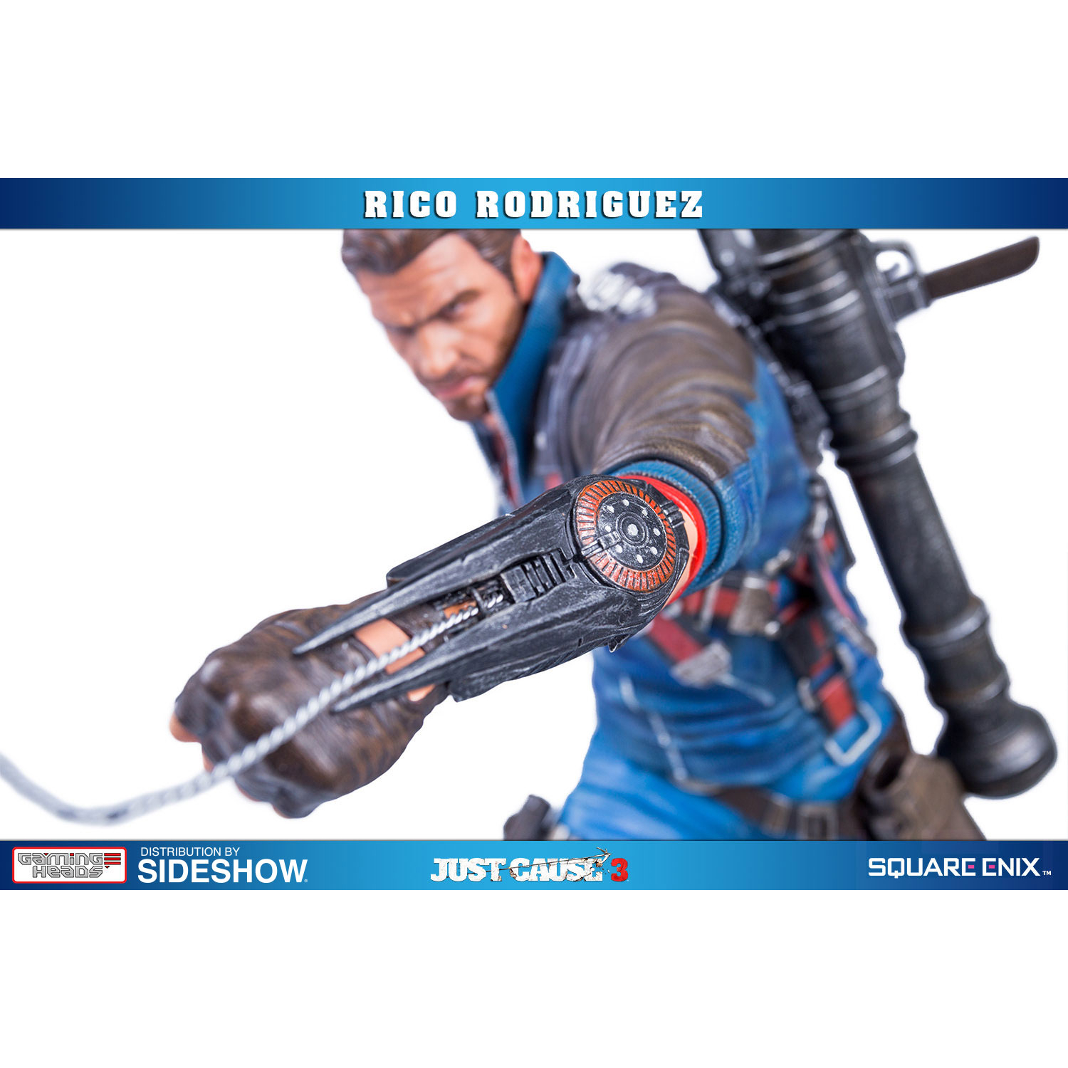 Just Cause 3 Rico Rodriguez 1:4 scale statue Gaming Heads 903478