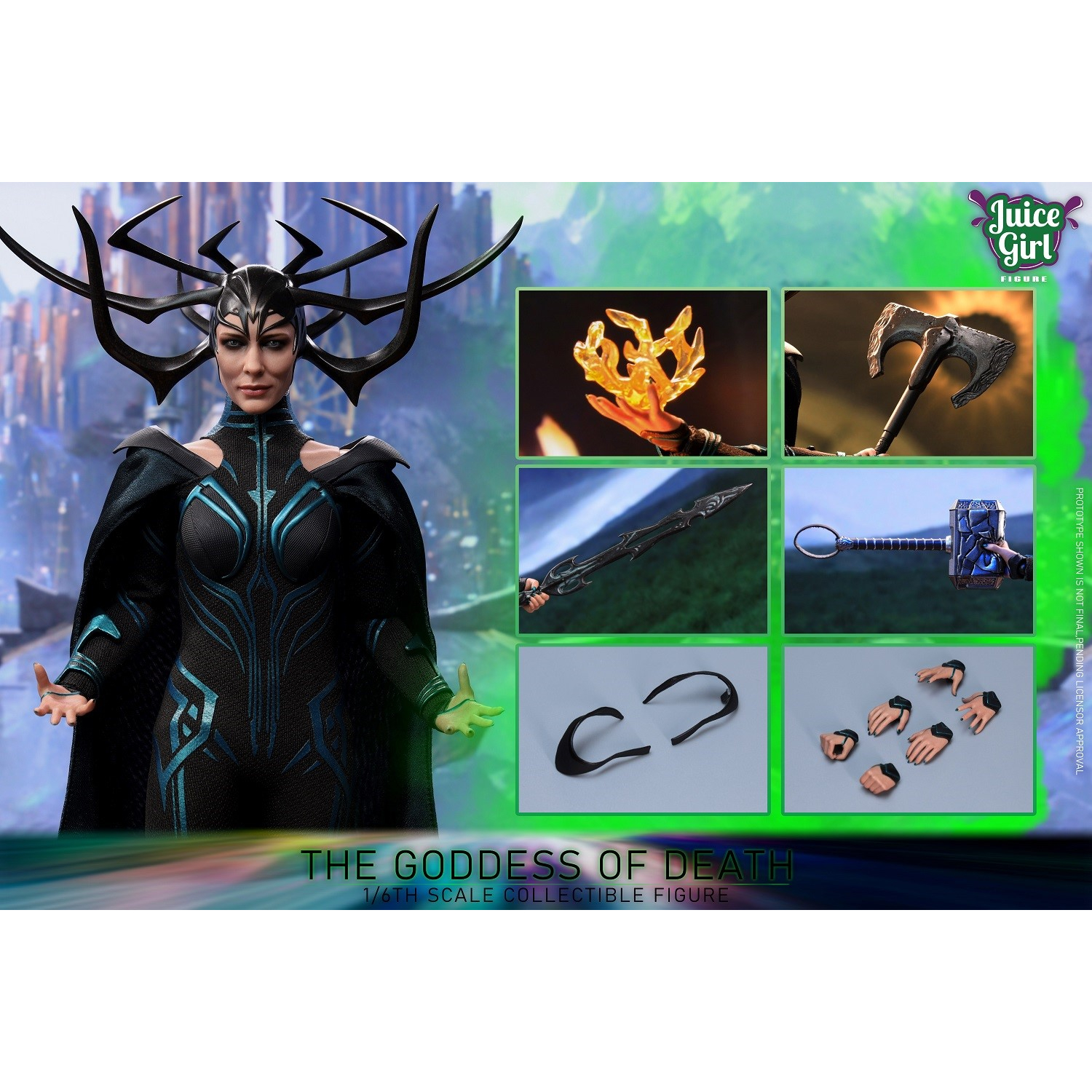 Hela The Goddess of death 16 Scale Figure Juice Girl F010