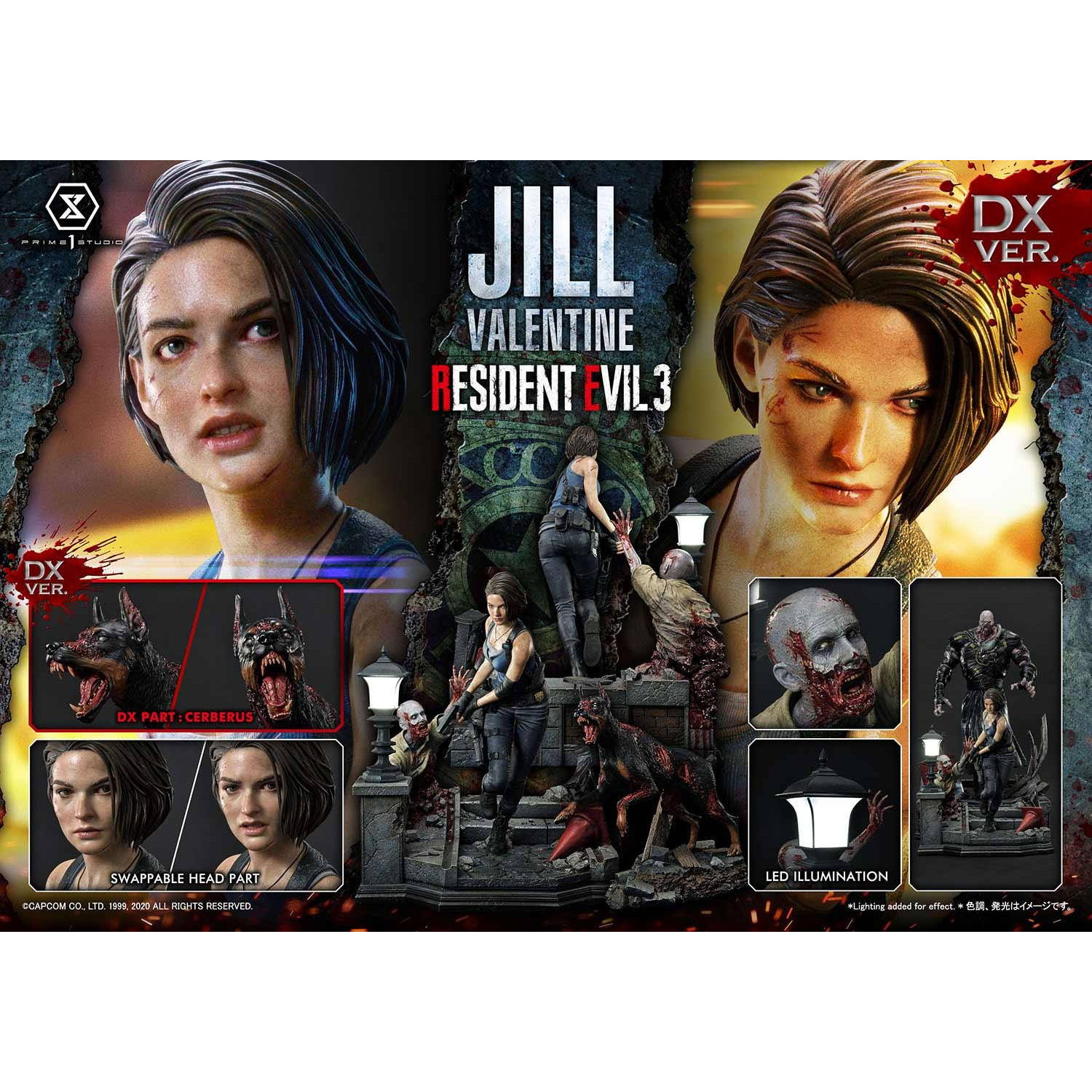 Resident Evil 3 Jill Valentine 1/4 Scale Statue S.T.A.R.S. Edition
