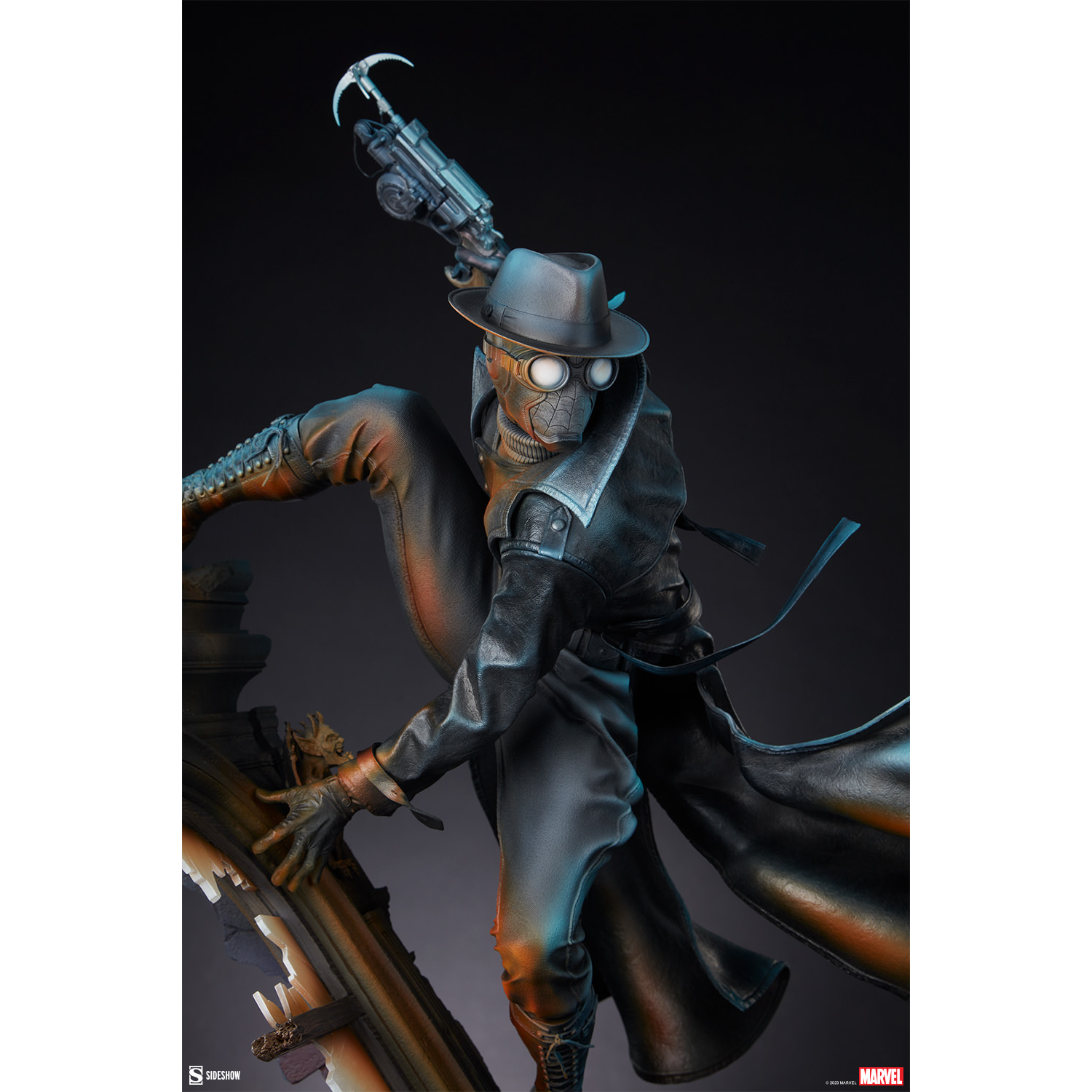 Marvel SpiderMan Noir Premium Format Figure Sideshow Collectibles 300820