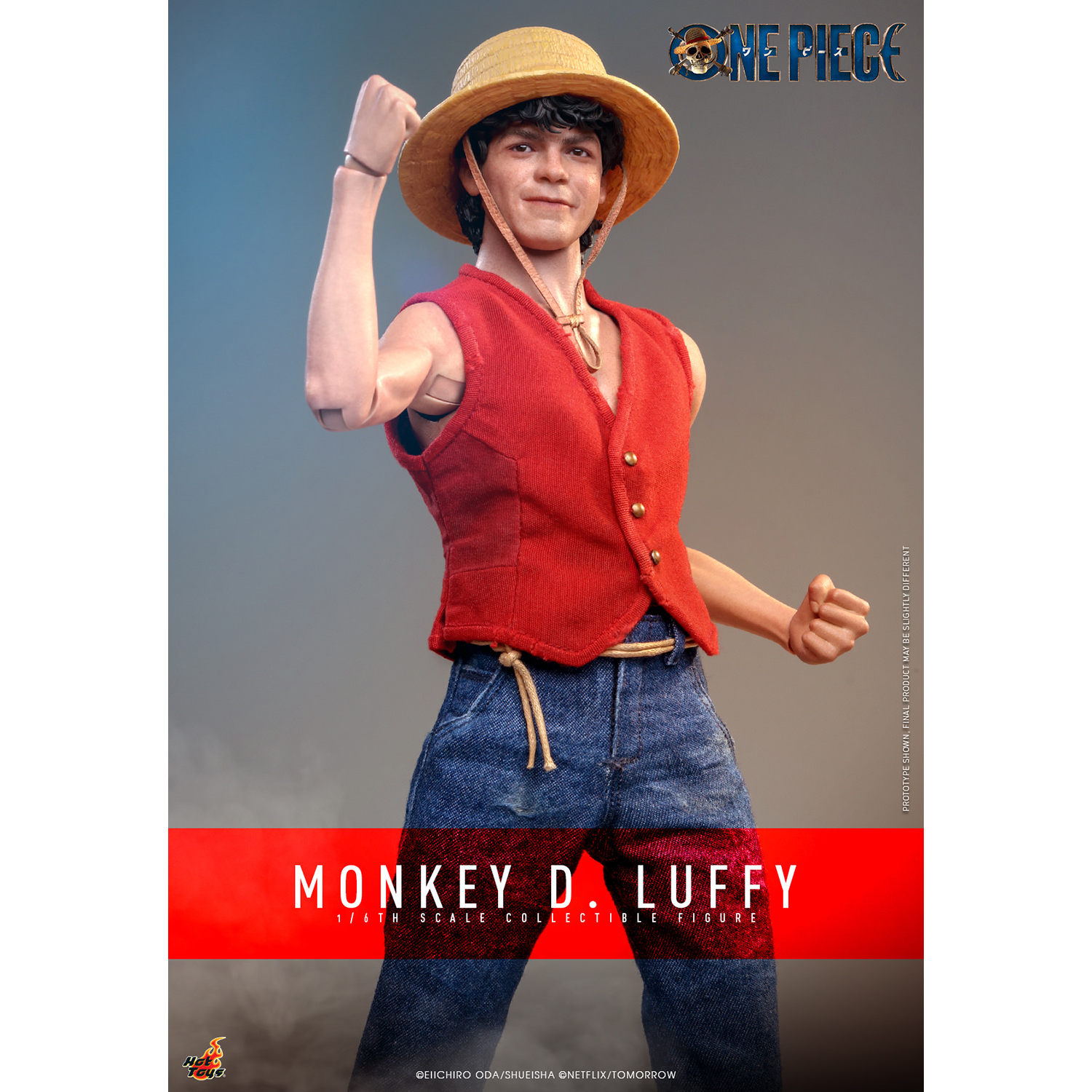 One Piece - Monkey D Luffy 1:6 Scale Figure Hot Toys 912728 TMS109