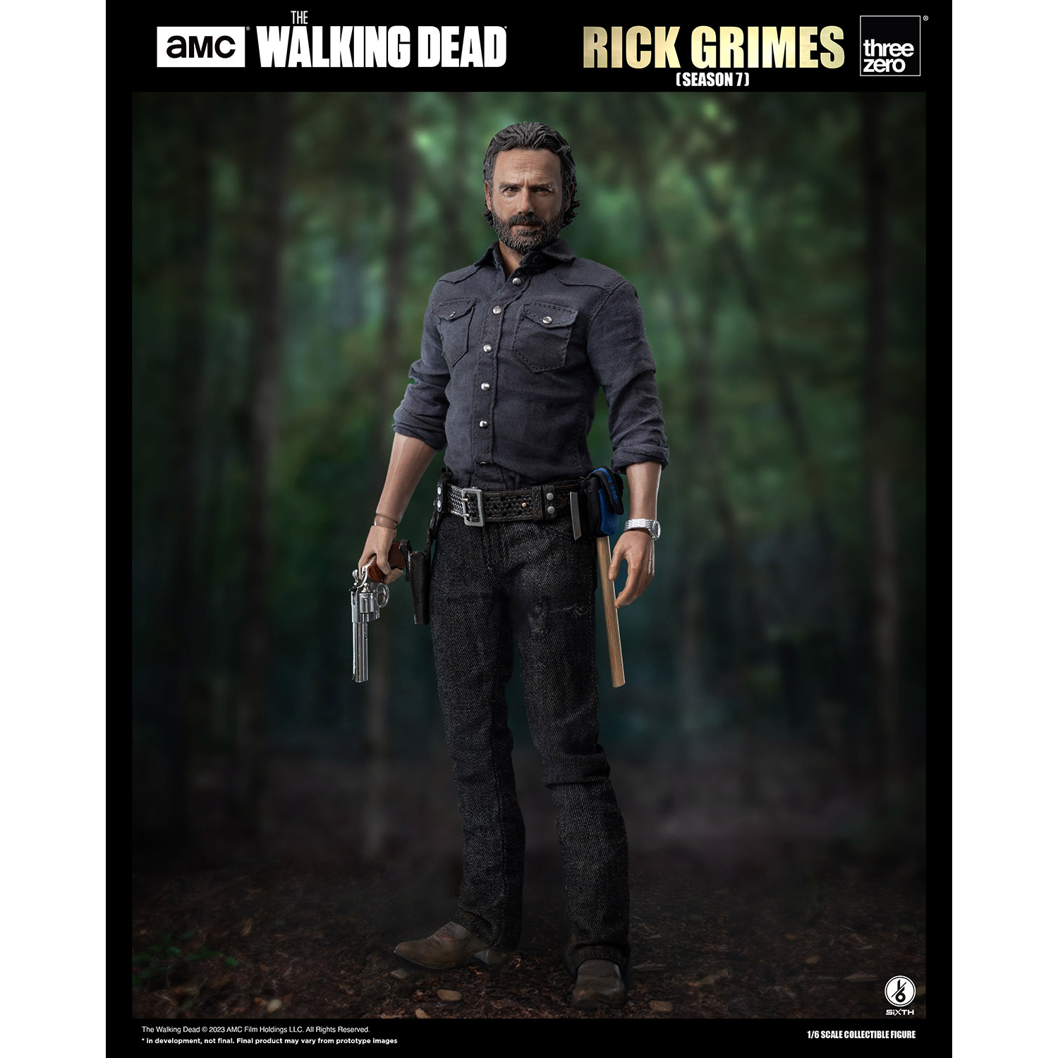 Walking dead rick figure on sale