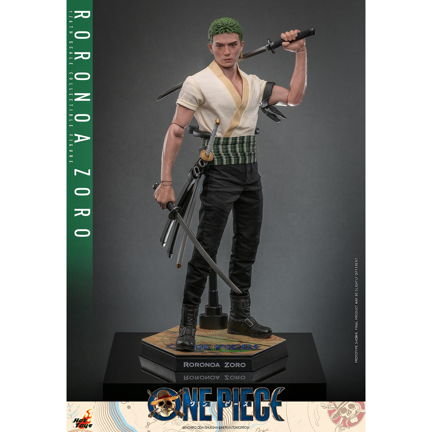 One Piece - Roronoa Zoro 1:6 Scale Figure Hot Toys 912729 TMS110