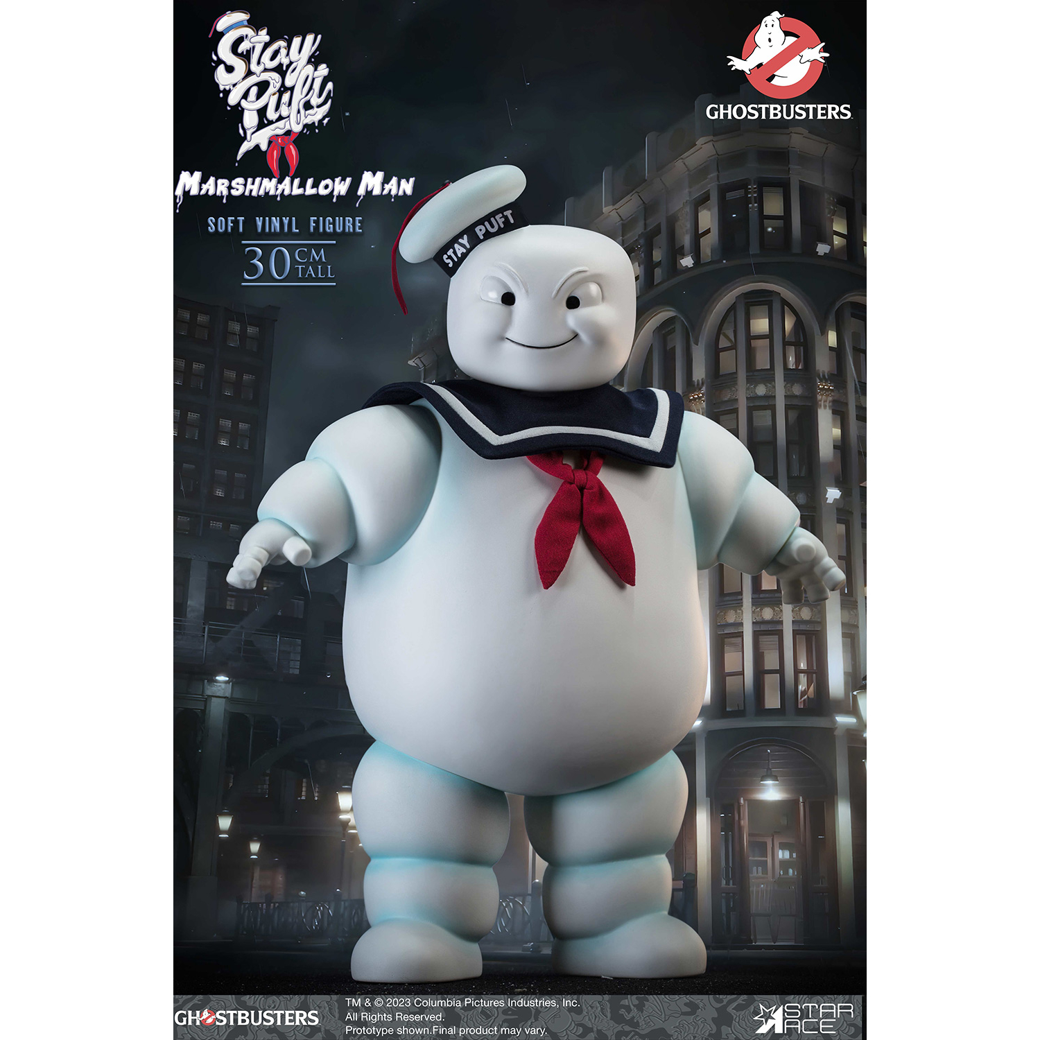 Ghostbusters Stay Puft Marshmallow Man Deluxe Statue Star